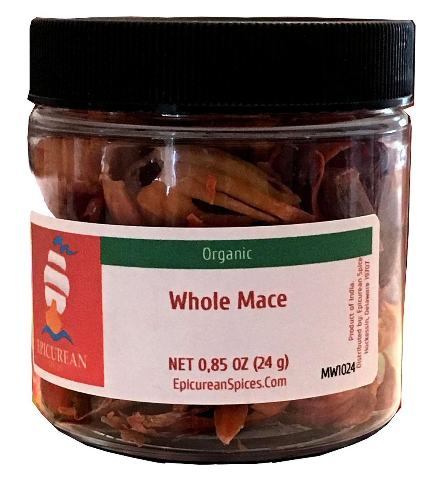 Epicurean Spices Organic Whole Mace, 0.85 Oz 0.85 Ounce (Pack of 1)