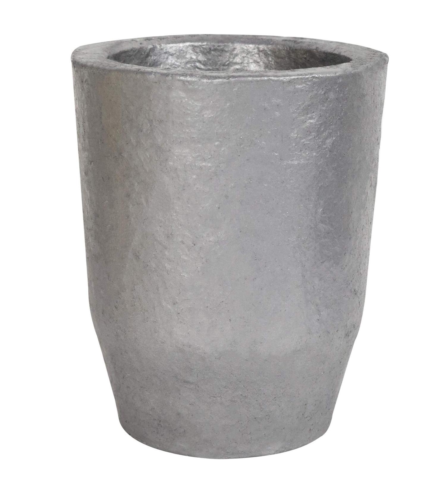 CANALHOUT Silicon Carbide Graphite Crucibles Crucibles for Melting Metal Withstand The High Temperature 1800(3272F) Melting Casting Refining Aluminum Gold Silver Copper (6KG No.6) - Buy Online on SooperMarket.com
