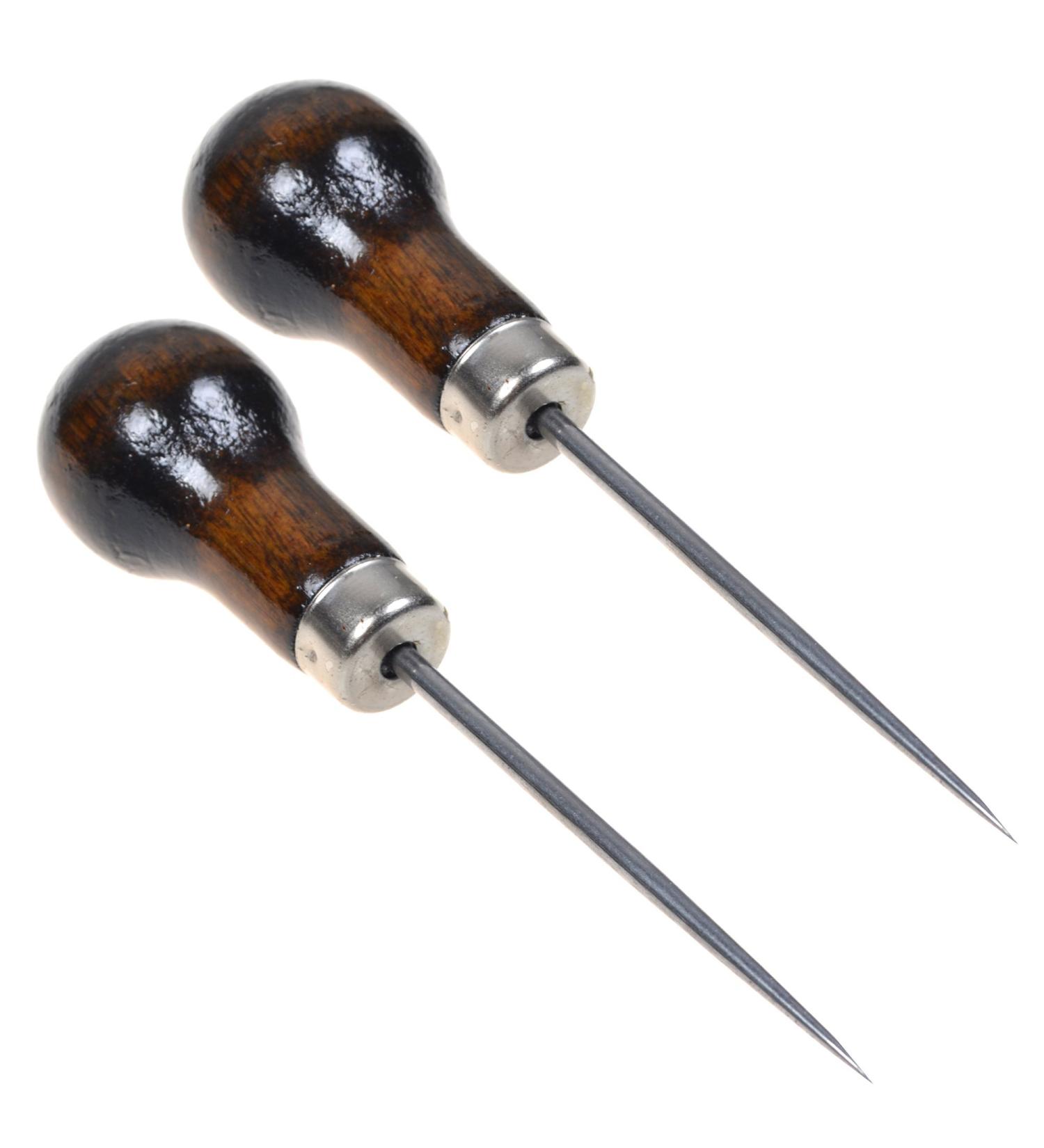 Cosmos Pack of 2 Gourd Shape Leather Craft Scratch Awl & Pin Punching Tool Set - Buy Online on SooperMarket.com