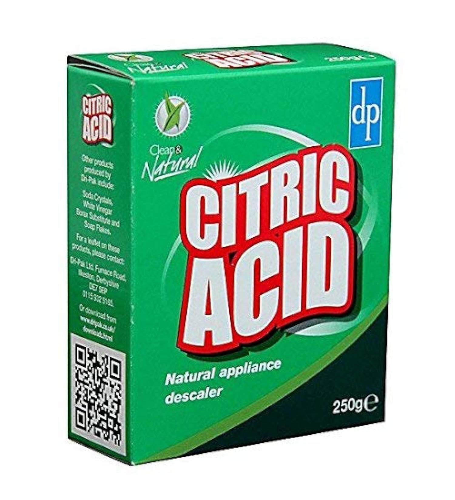 DriPak Citric Acid Natural Appliance Descaler 250g 250 g (Pack of 1)