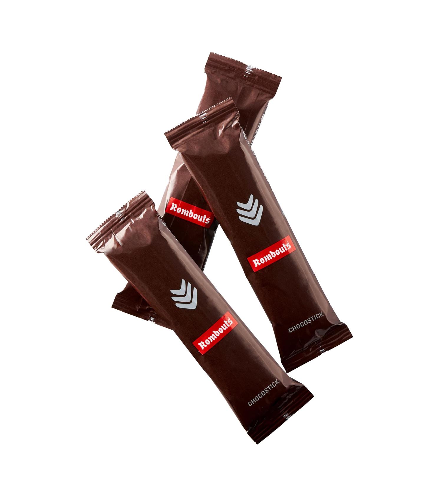 Rombouts belgian hot chocolate instant hot chocolate sticks 100x30g - Buy Online on SooperMarket.com