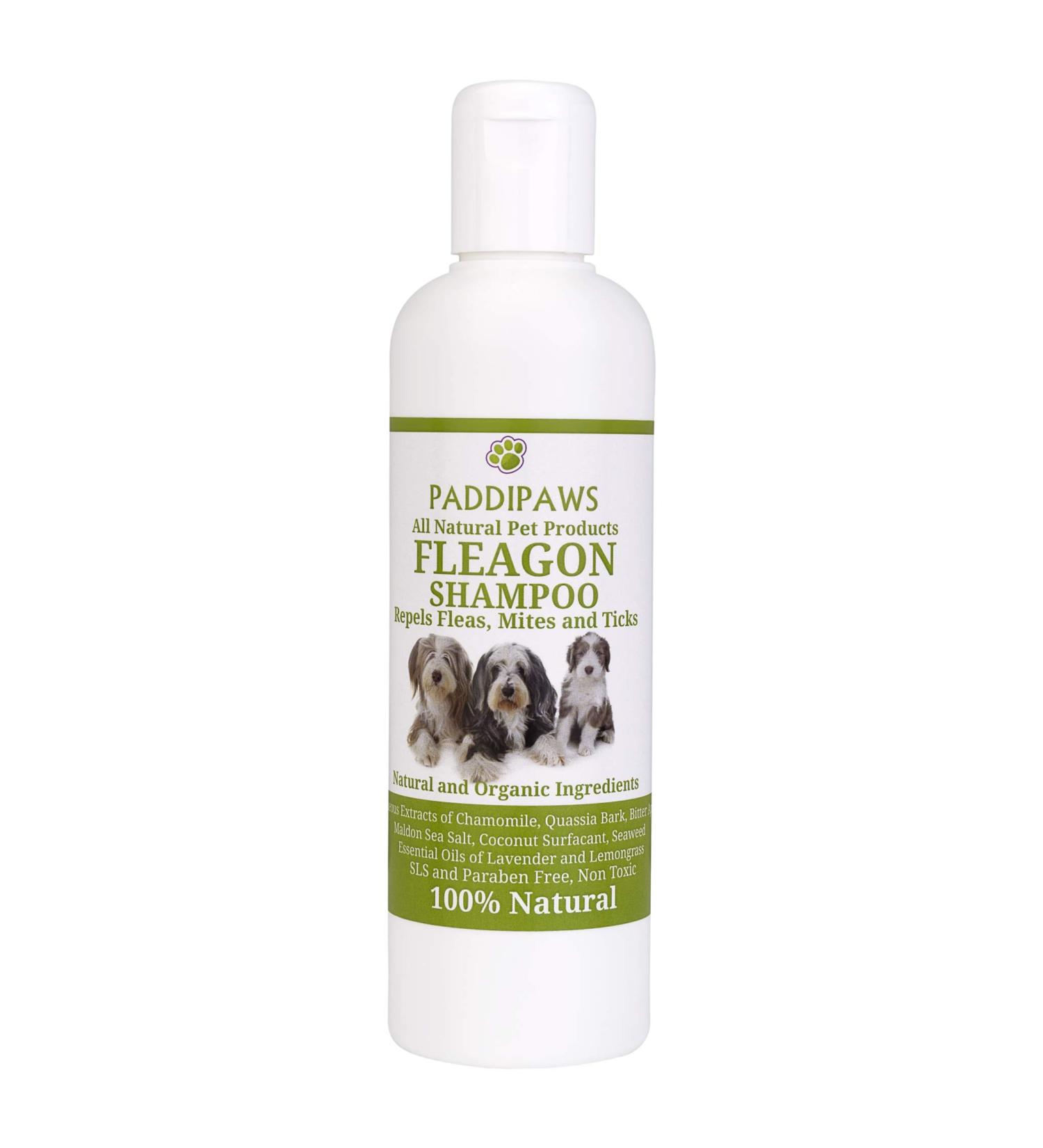 100% Natural Flea Shampoo for Dogs - Natural Flea Away Shampoo - Flea Shampoo for dogs to kill Fleas and Eggs - Safe Chemical Free - Natural Dog Flea Shampoo - Buy Online on SooperMarket.com