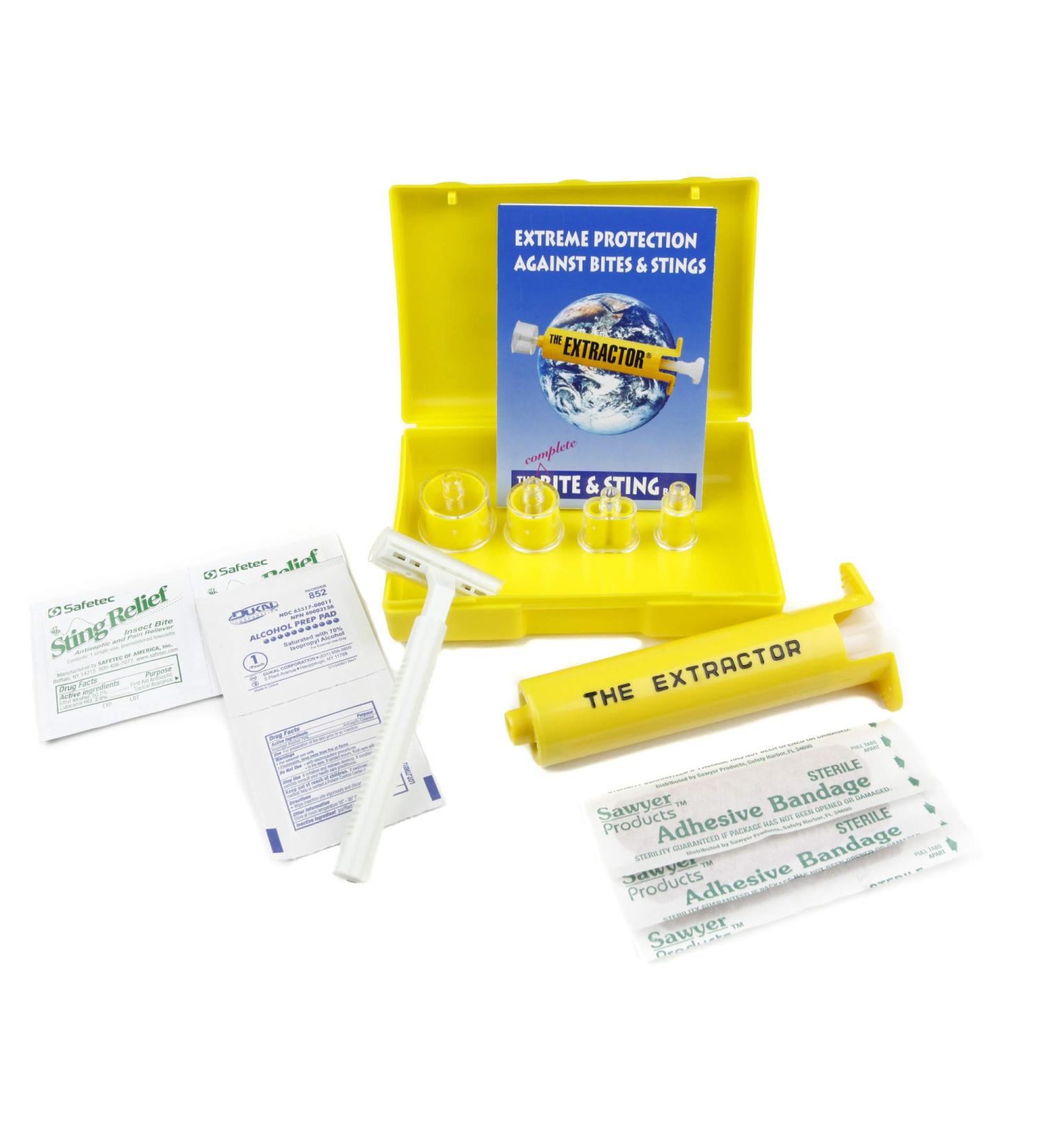 Sawyer Venom Extractor & Suction Pump Kit for Snake Bite, Bee, Wasp, Mosquito Stings - Yellow, One Size - Buy Online on SooperMarket.com