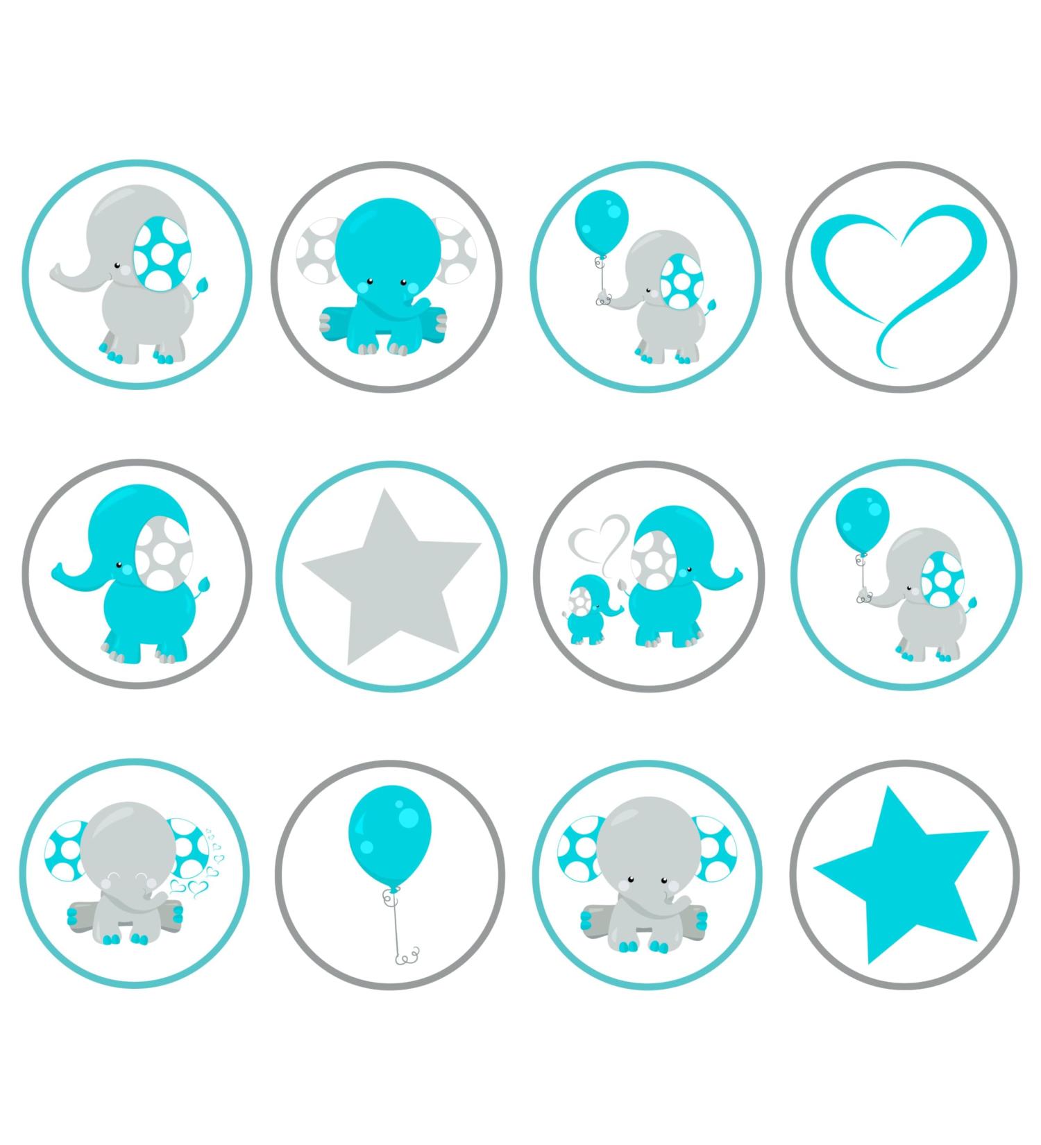 24 Elephant Gender Reveal Cake Toppers Boy Or Girl Baby Shower Cake Toppers Baby Boy Cupcake Toppers Blue Baby Shower Cake Decorations Baby Boy Cake Decorations Blue Baby Shower Cake Topper - Buy Online on SooperMarket.com