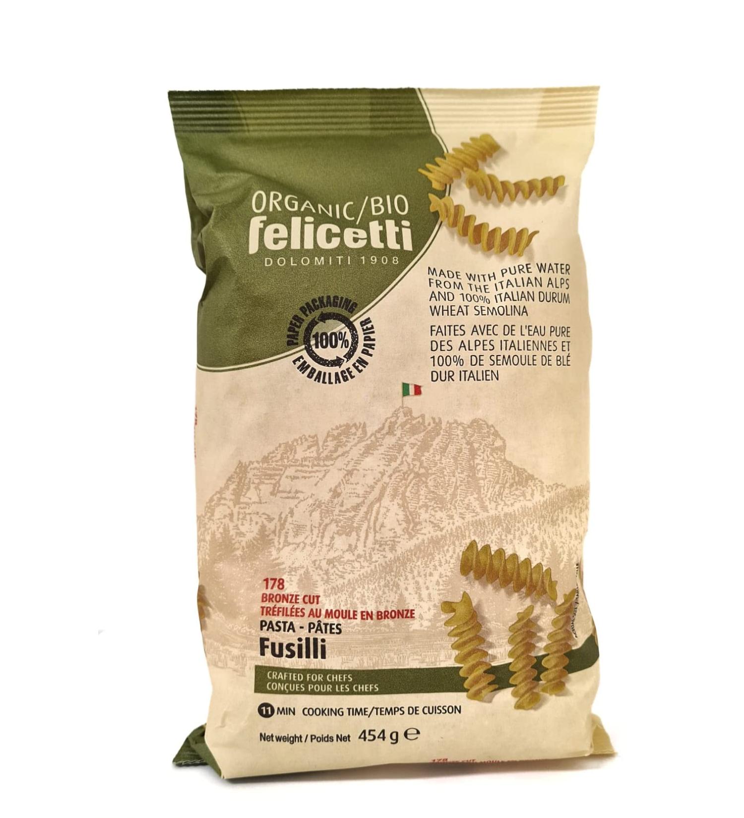 Organic White Fusilli