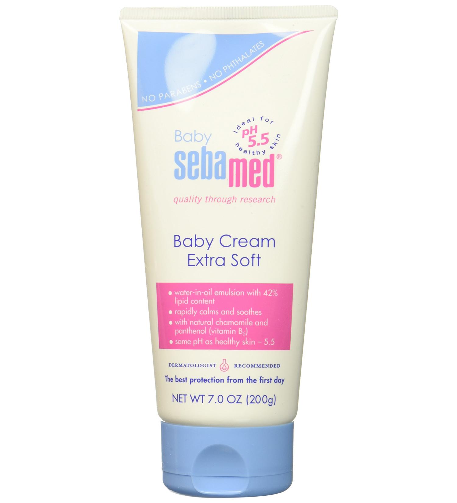 Sebamed Baby Cream Extra Soft 7 OZ - Gentle Moisturizer for Baby's Delicate Skin - Buy Online on SooperMarket.com