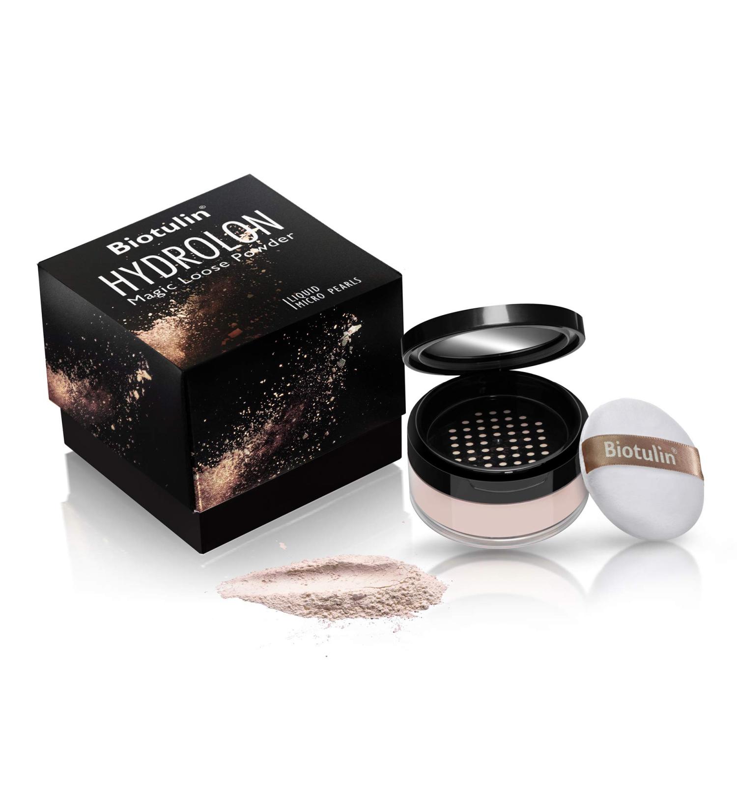 BIOTULIN Hydrolon Magic Loose Powder - Anti Aging Matte Face Makeup with Hyaluronic Acid - Buy Online on SooperMarket.com