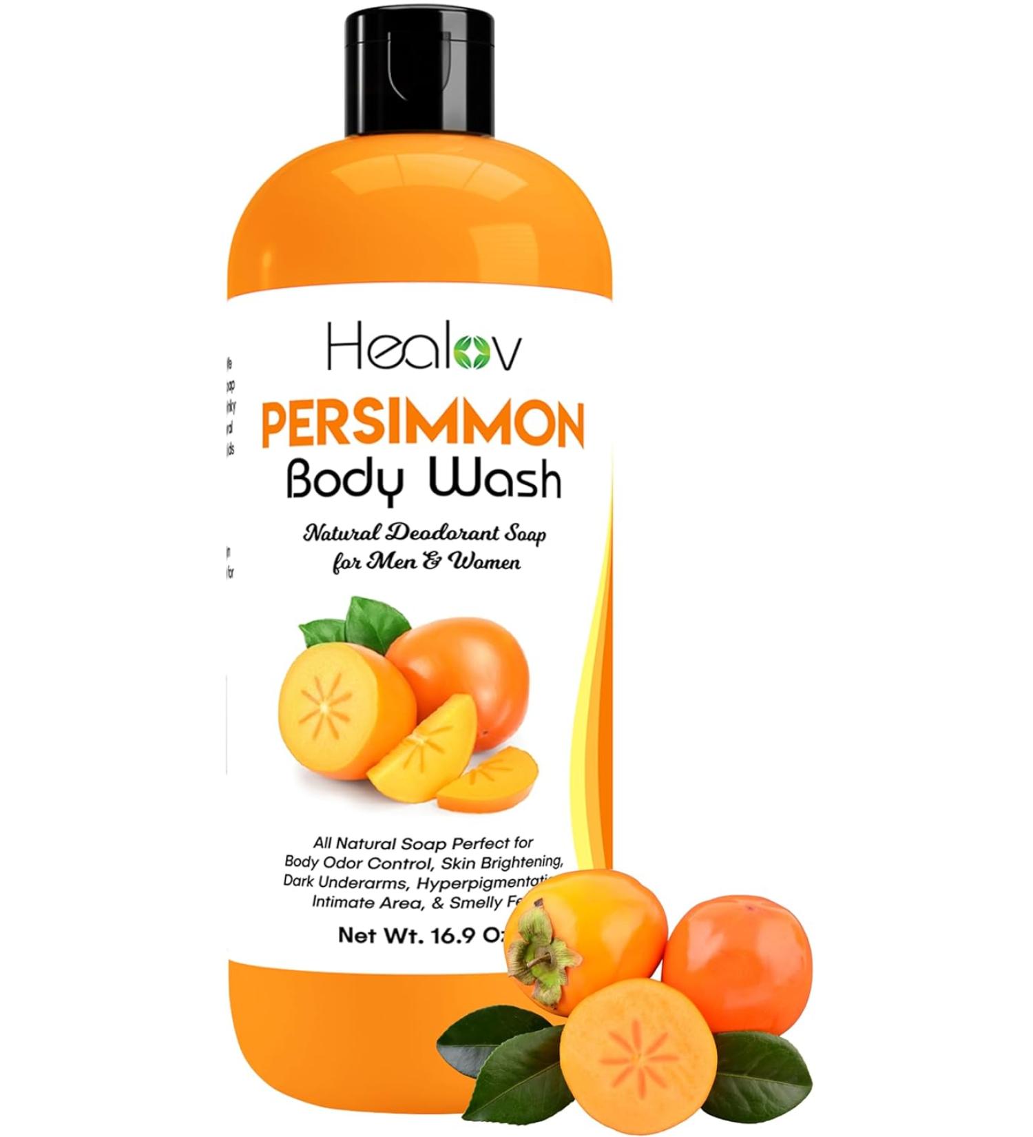 Healov Persimmon Body Wash - Persimmon - 16.9 Fl Oz. - Buy Online on SooperMarket.com