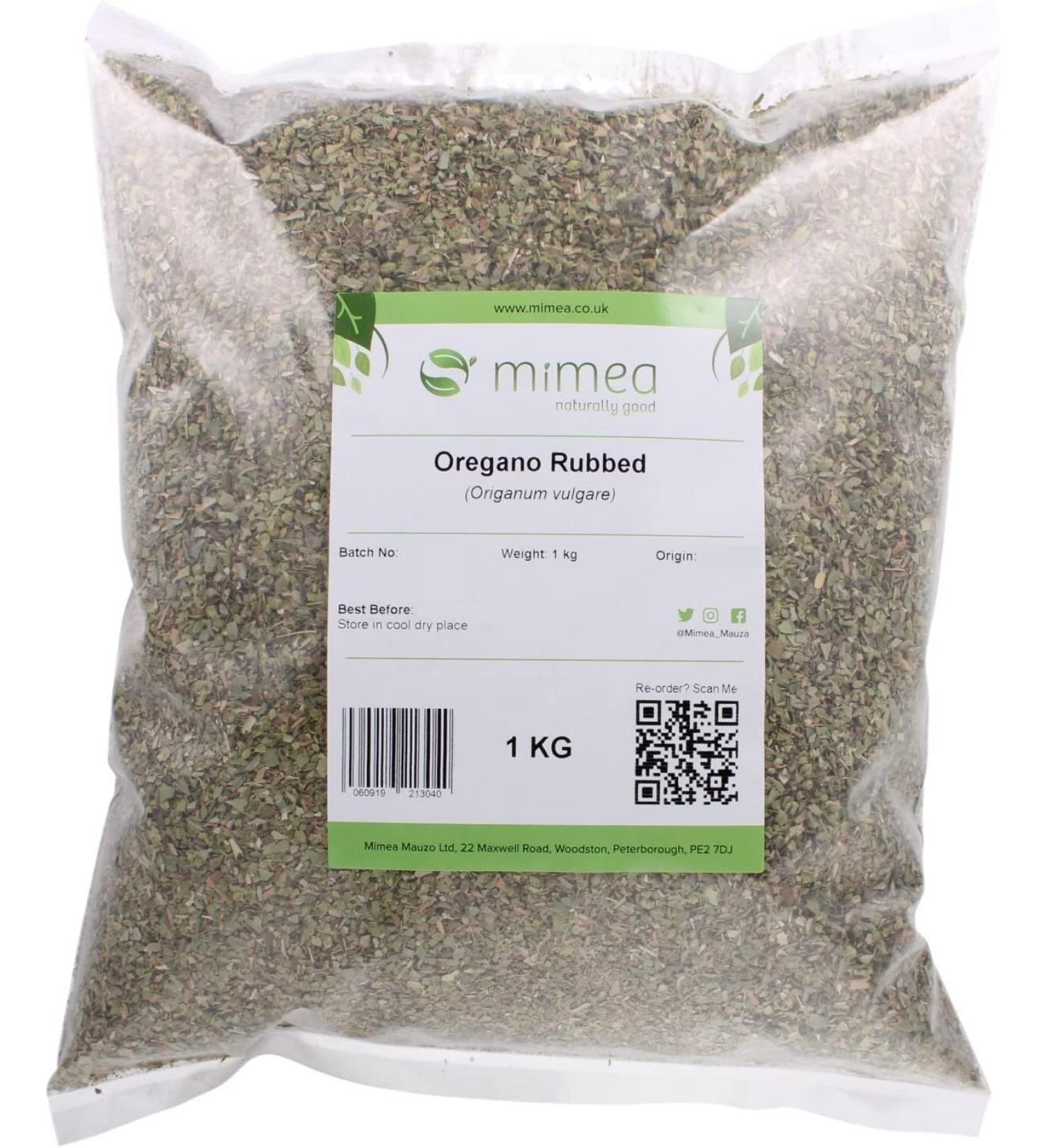 Oregano Rubbed from Mimea - Great for Cooking 1kg