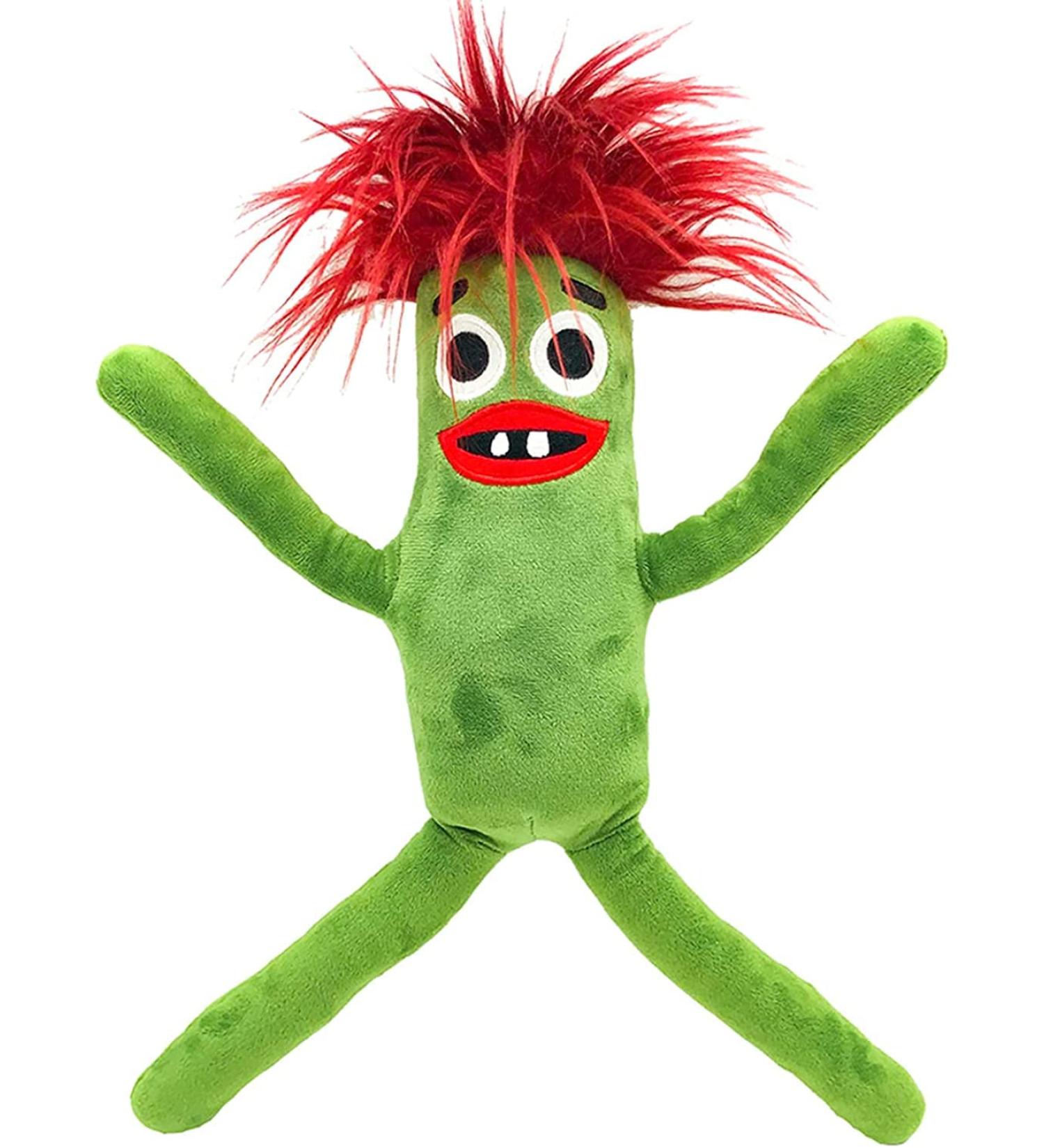 Rainbow Friends Plush Sausage Green Toy - Cartoon Game Character Kids Plushie Dolls - Buy Online on SooperMarket.com