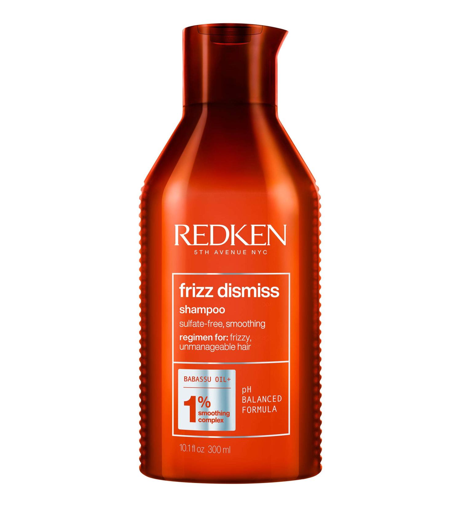 Redken Frizz Dismiss Shampoo 10.1 Fl Oz | Weightless, Sulfate-Free Anti-Frizz for Smoother Hair - Buy Online on SooperMarket.com