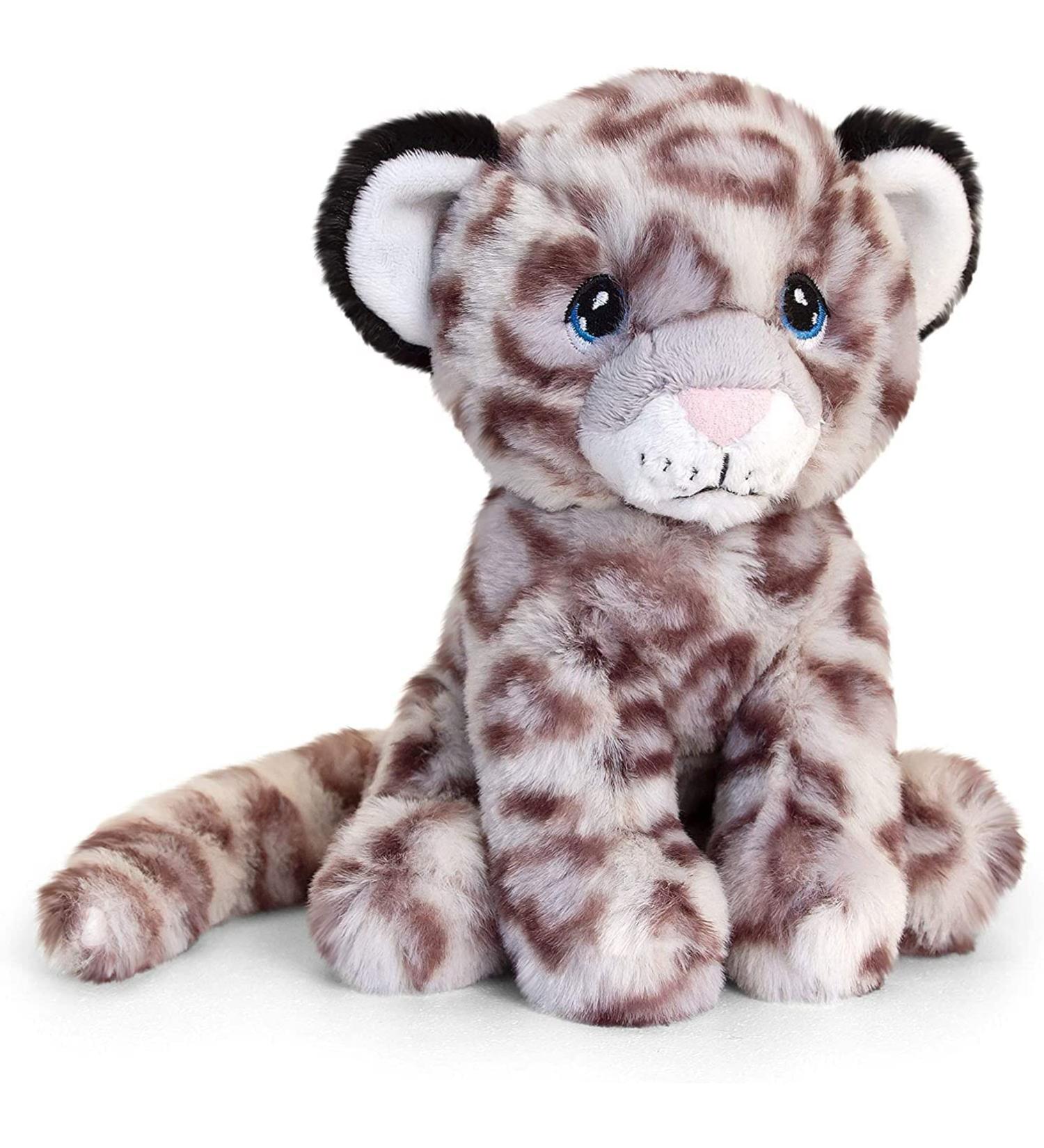 Deluxe Paws Plush Eco Toys - 100% Recycled Material (Snow Leopard) - Buy Online on SooperMarket.com