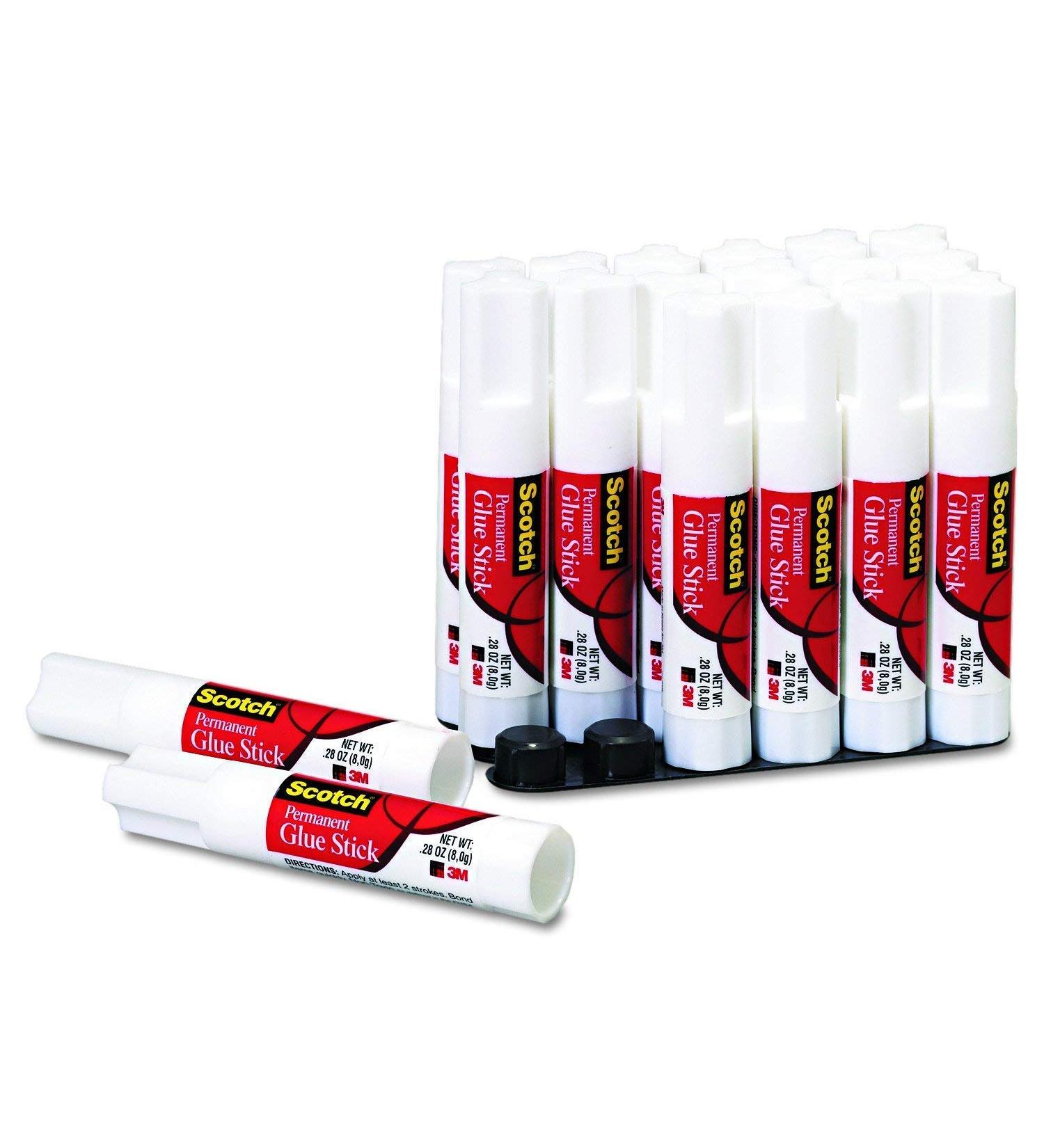 Scotch Glue Stick .28 oz 18-Pack Acid Free and Non-Toxic (6008-18) - Buy Online on SooperMarket.com