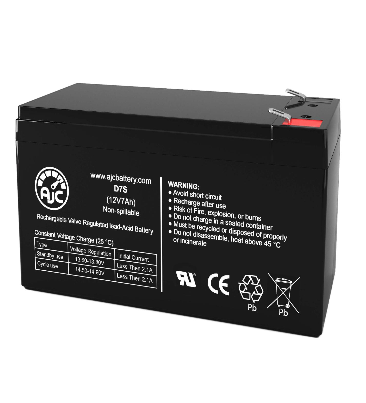 AJC Battery for DSC PC1550 | 12V 7Ah Alarm Battery - Long-lasting & Reliable Power - Buy Online on SooperMarket.com