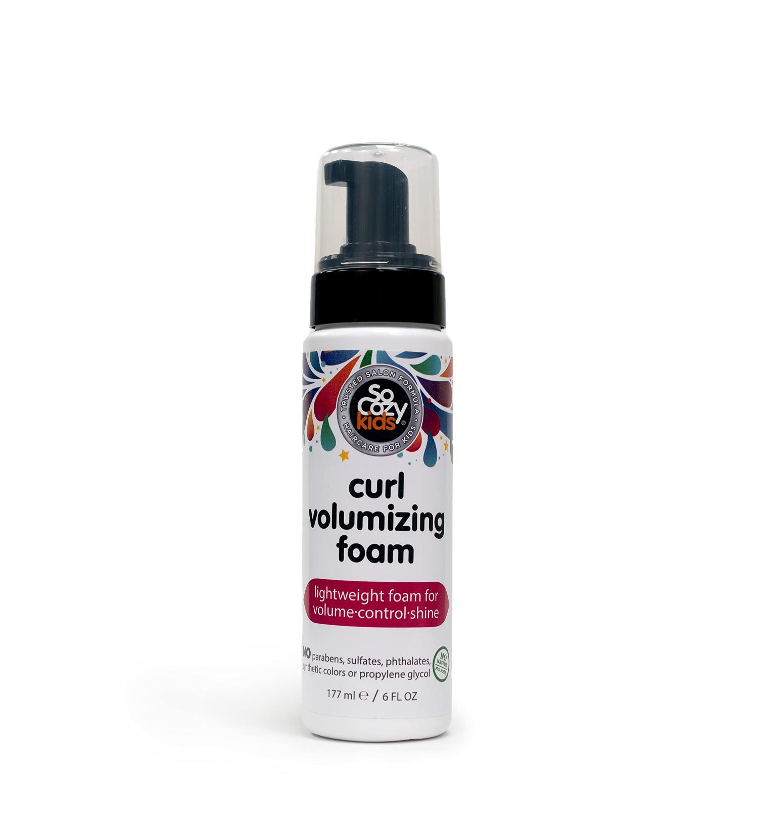 SoCozy Curl Volumizing Foam - 6 fl oz | Enhance Curls & Volume - Buy Online on SooperMarket.com