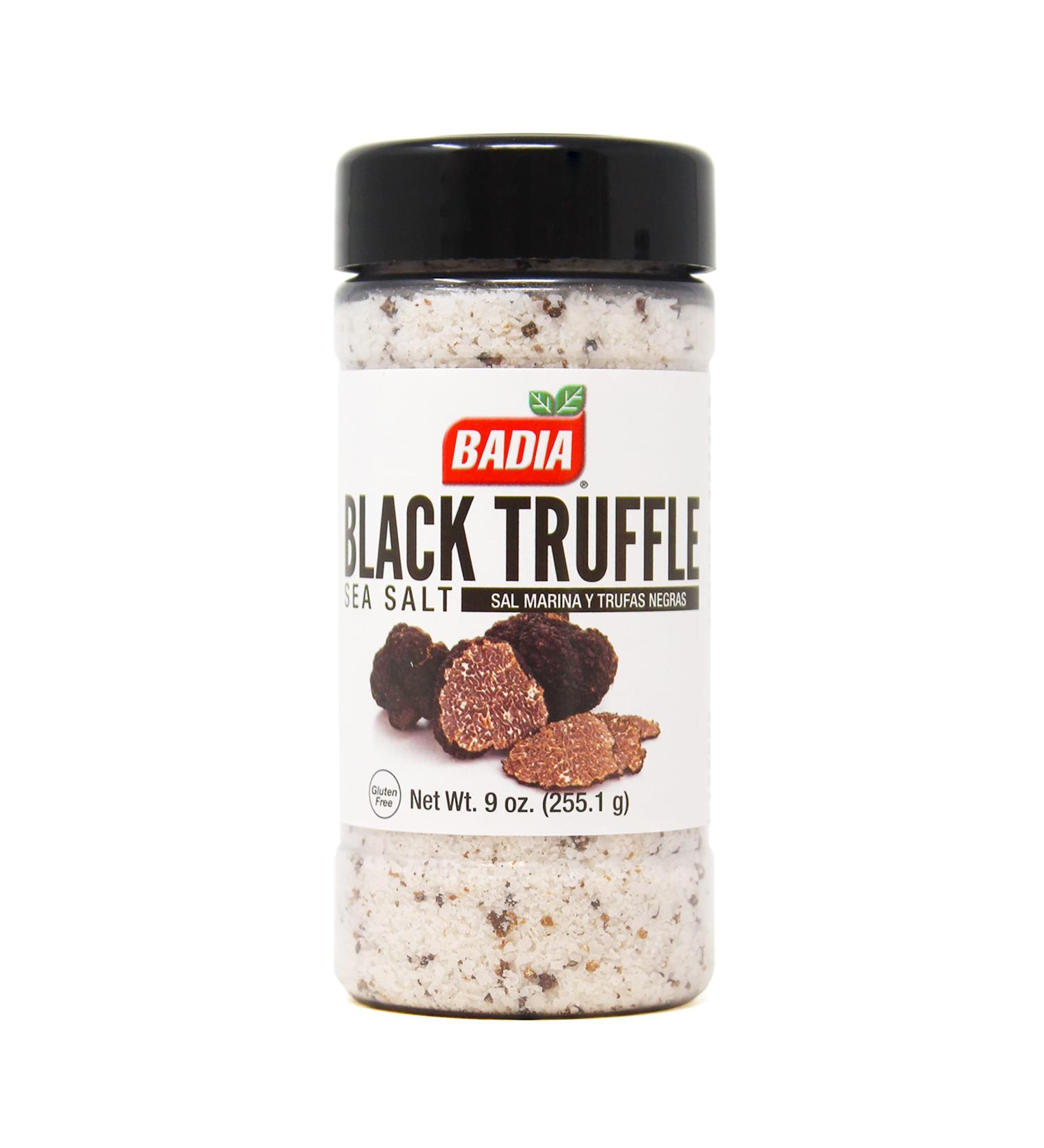 Black Truffle Sea Salt - 9 Ounce (Pack of 1) | Premium Quality Seasoning - Buy Online on SooperMarket.com