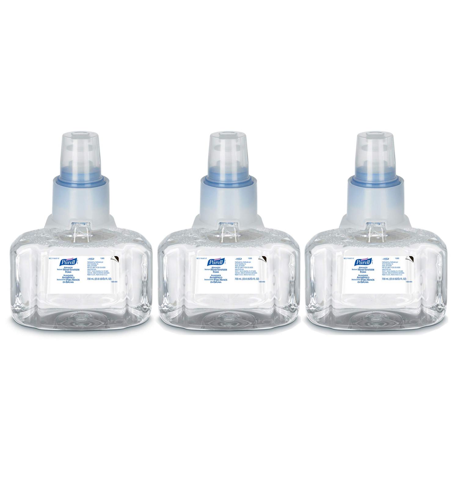 PURELL Advanced Hand Sanitizer Foam 700 mL Refill Pack for LTX-7 Dispenser - Pack of 3 - Buy Online on SooperMarket.com