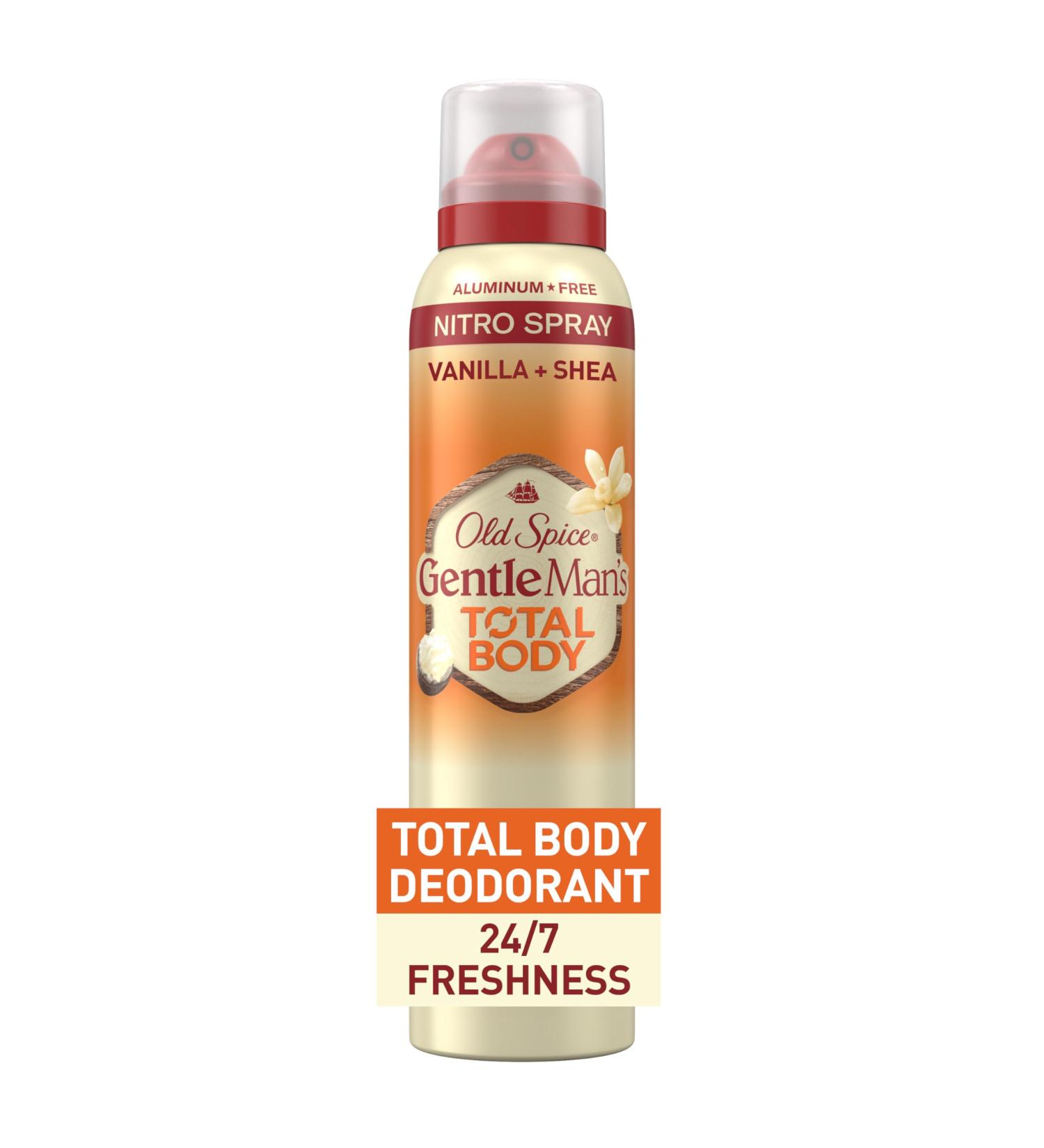 Old Spice Aluminum Free Whole Body Deodorant for Men - Vanilla + Shea 24/7 Freshness - Dermatologist Tested 3.5 oz - Buy Online on SooperMarket.com