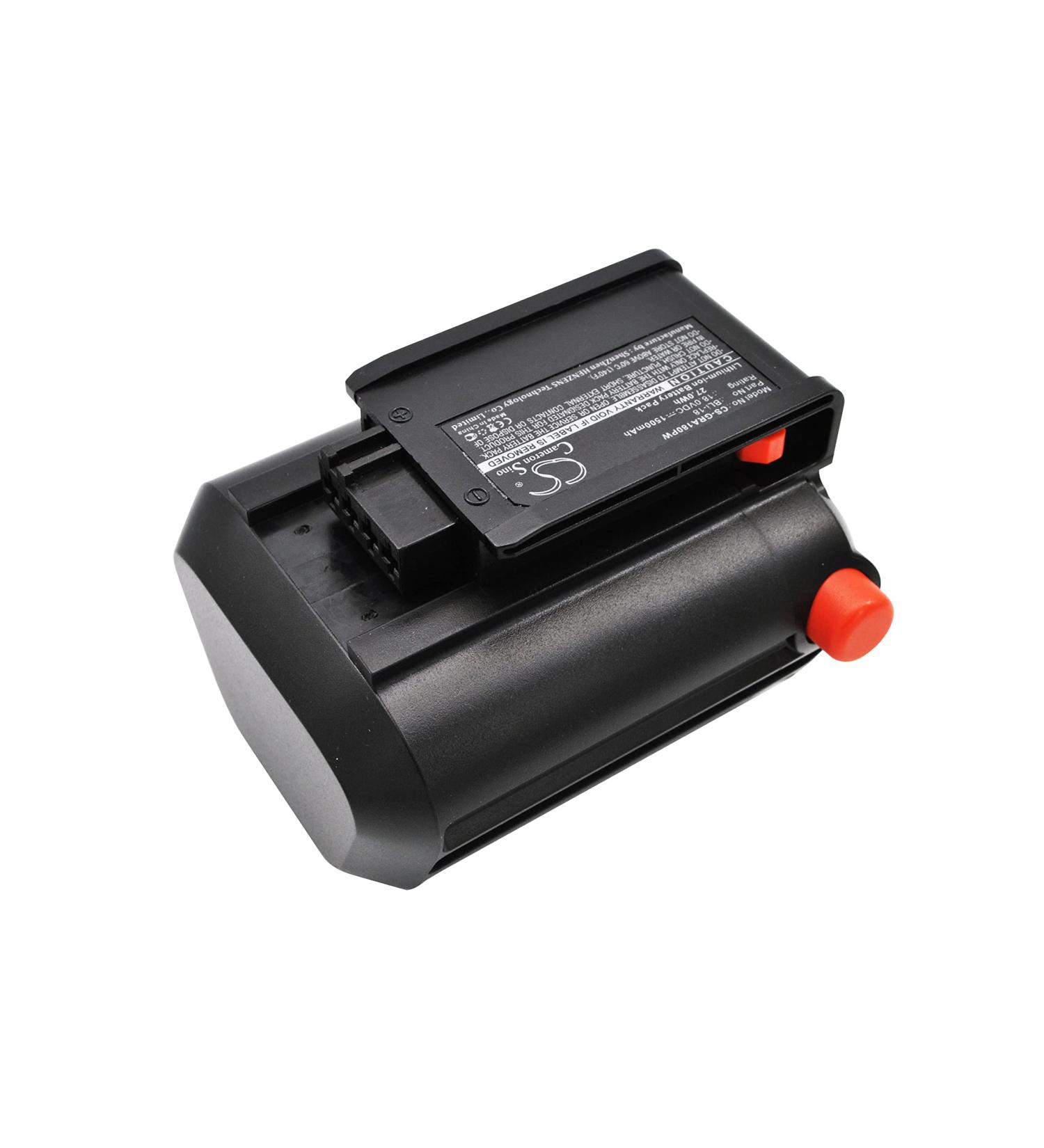 PRUVA Battery for Gardena AccuJet Li-18 | 1500mAh Replacement | International Shipping Available - Buy Online on SooperMarket.com