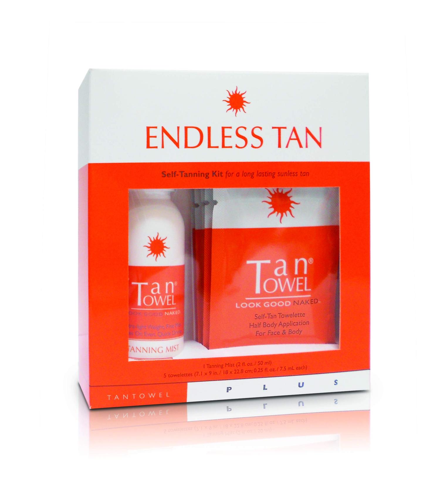 Tan Towel Endless Tan Self-Tanning Kit - 6 Piece Set for Perfect Glow | Shop Internationally - Buy Online on SooperMarket.com