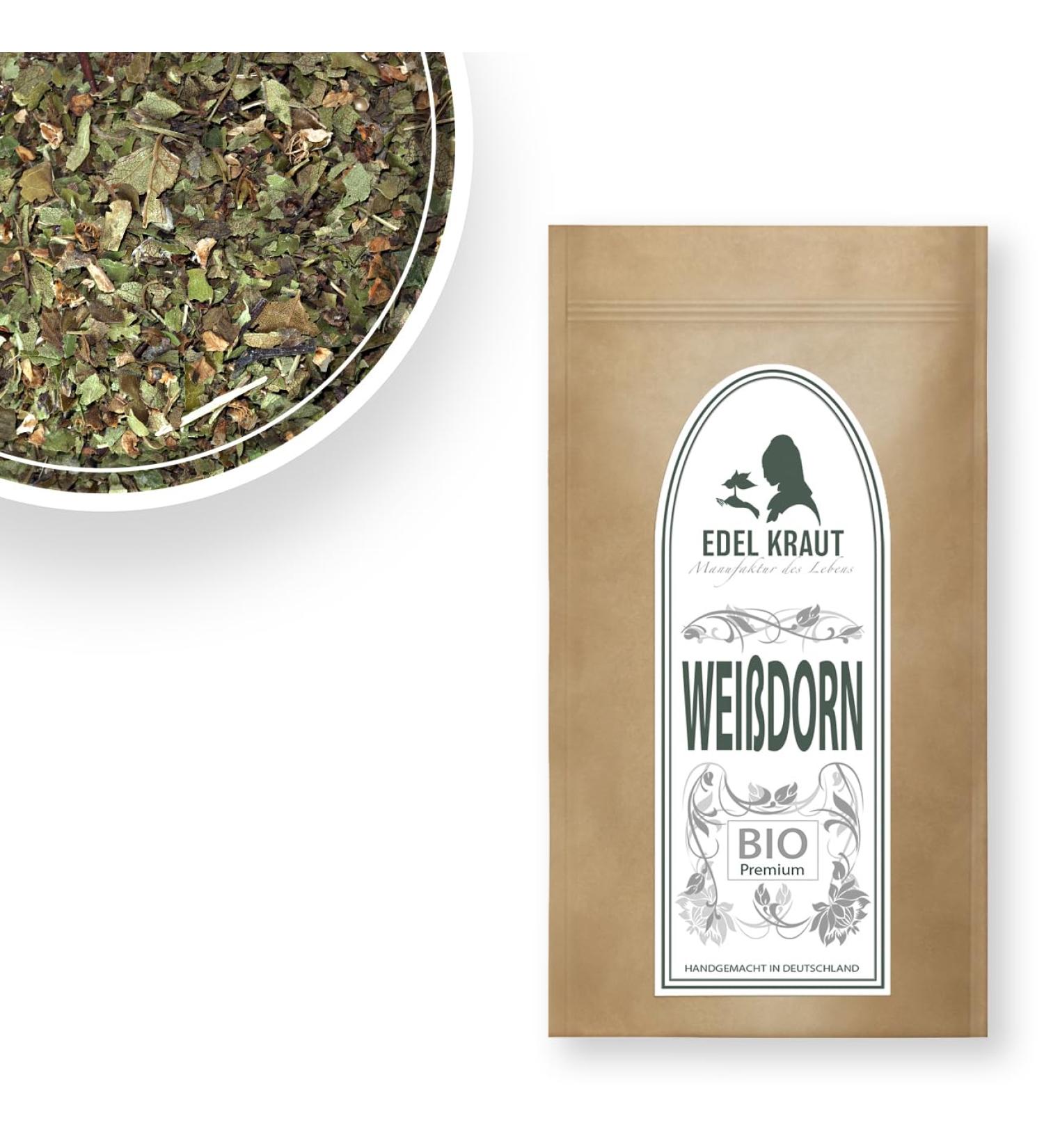 History Tea Bio 100g | Premium Hawthorn Leaves & Flowers | Additive-Free Crataegus Herbal Tea - Buy Online on SooperMarket.com