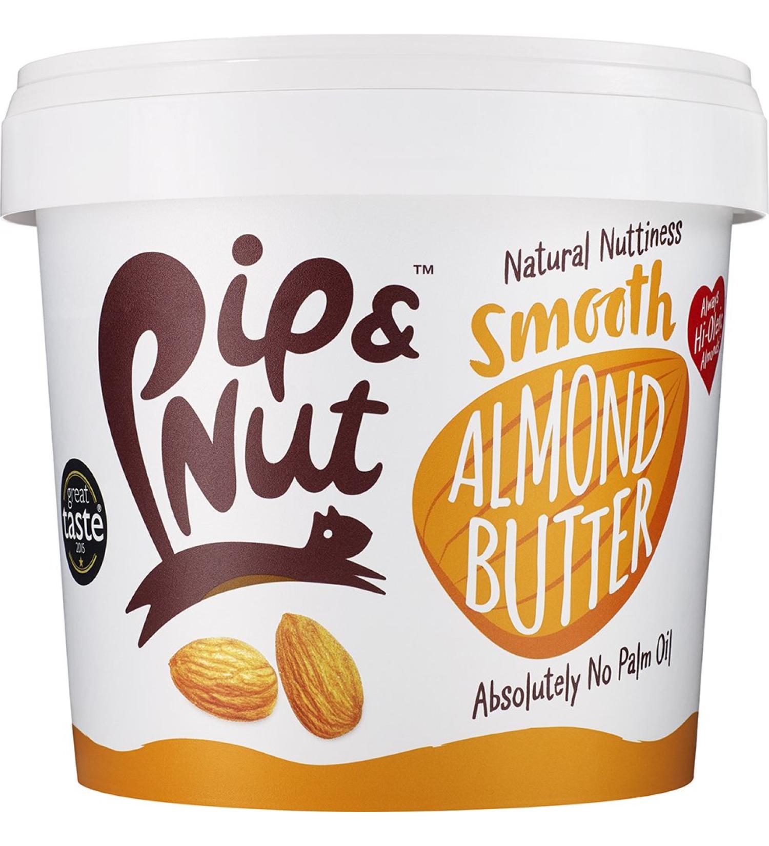 Pip & Nut Smooth Almond Butter 1kg - Buy Online on SooperMarket.com