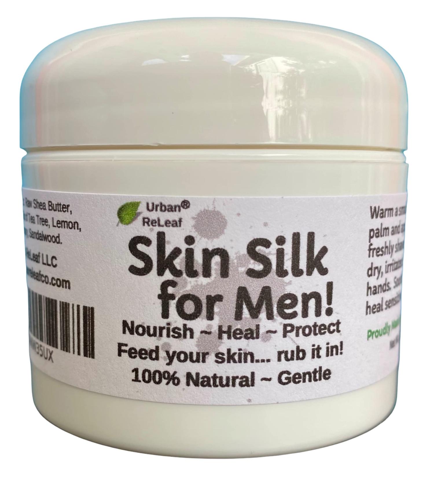 Urban ReLeaf Skin Silk for Men - Natural Moisturizer for Dry Skin & Irritated Hands | Vegan Gift for Dads & Men - Buy Online on SooperMarket.com