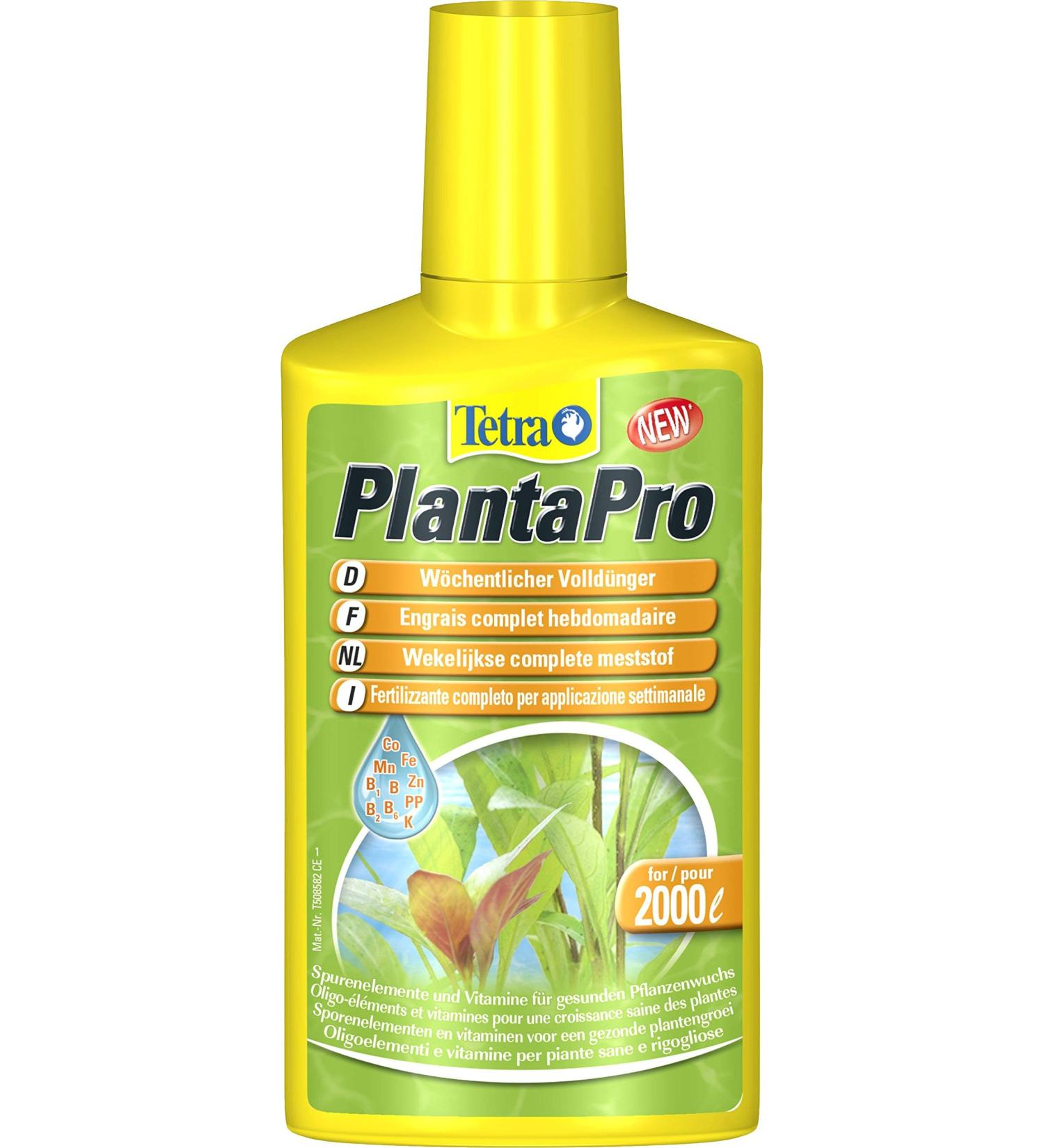 Tetra PlantaPro - Liquid Plant Fertilizer for Aquariums | Trace Elements & Vitamins | 250 ml | Healthy Magnificent Plants - Buy Online on SooperMarket.com