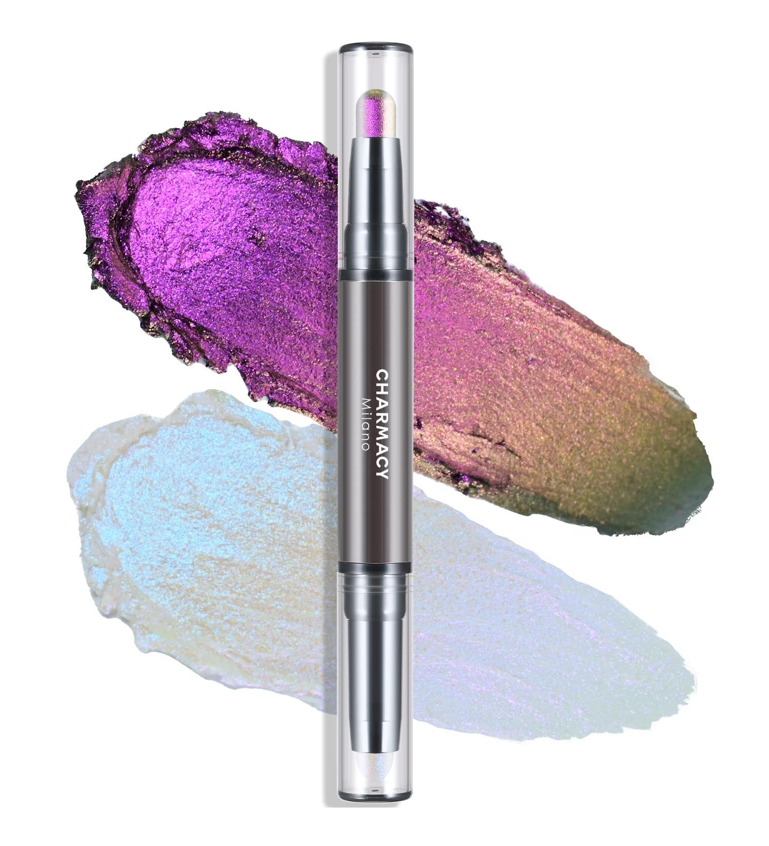 CHARMACY Multichrome Waterproof Cream Eyeshadow Stick High Pigmented & Smudge-Proof Vegan Highlighter (901) - Buy Online on SooperMarket.com