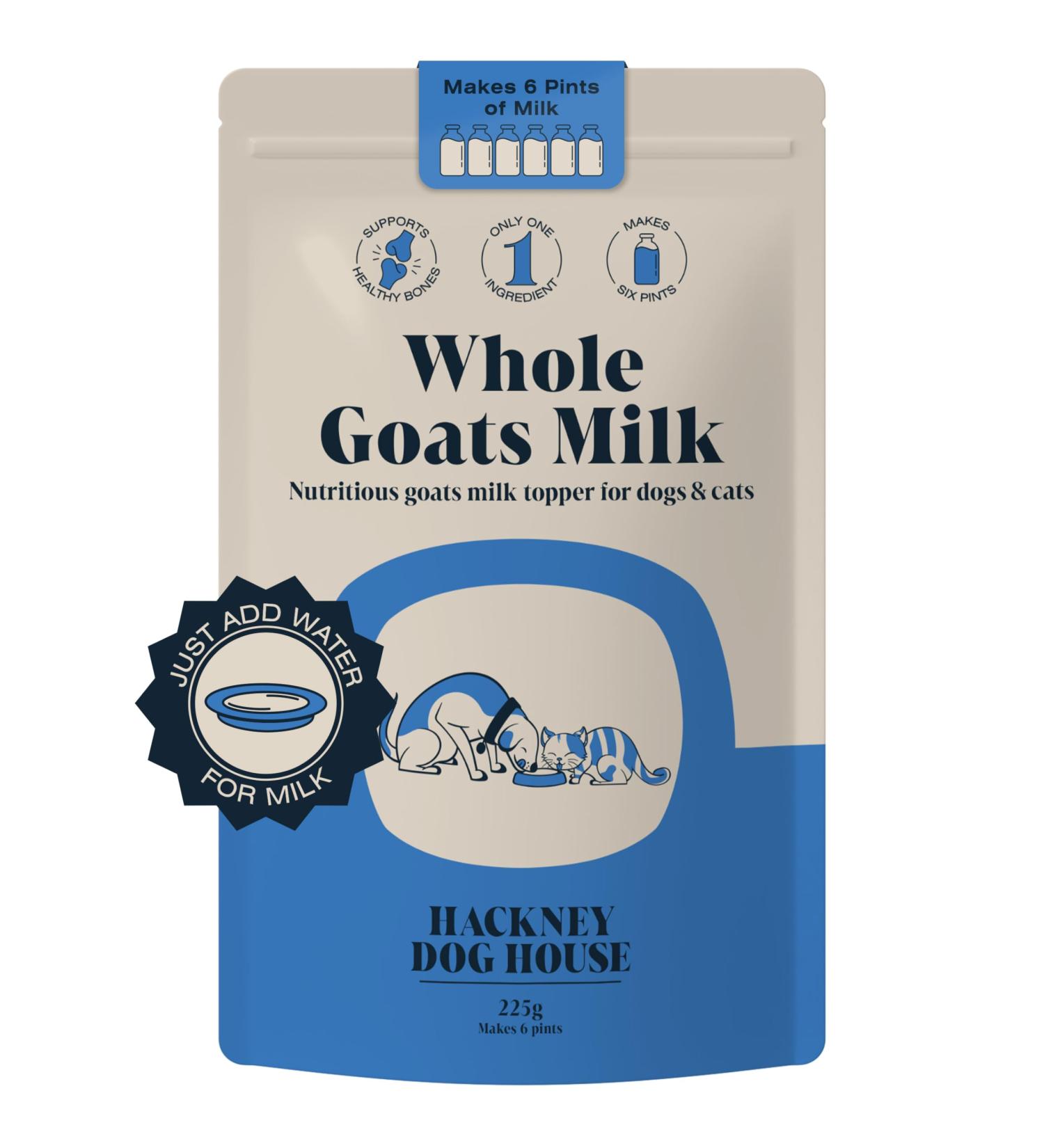 Goats Milk Powder for Dogs & Cats | Create Delicious Goats Milk | Each Pack Makes 6 Pints - Buy Online on SooperMarket.com