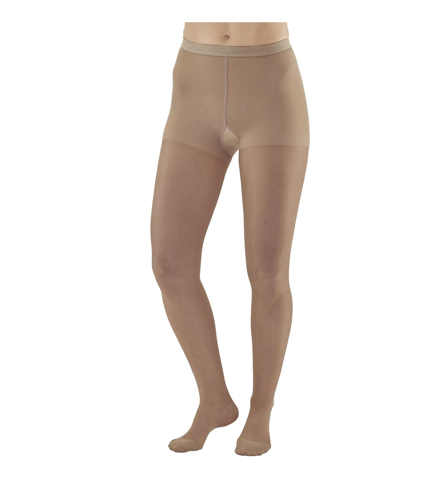Ames Walker Women's AW Style 15 Sheer Support Compression Pantyhose - 15-20 mmHg Nude Large - Buy Online on SooperMarket.com