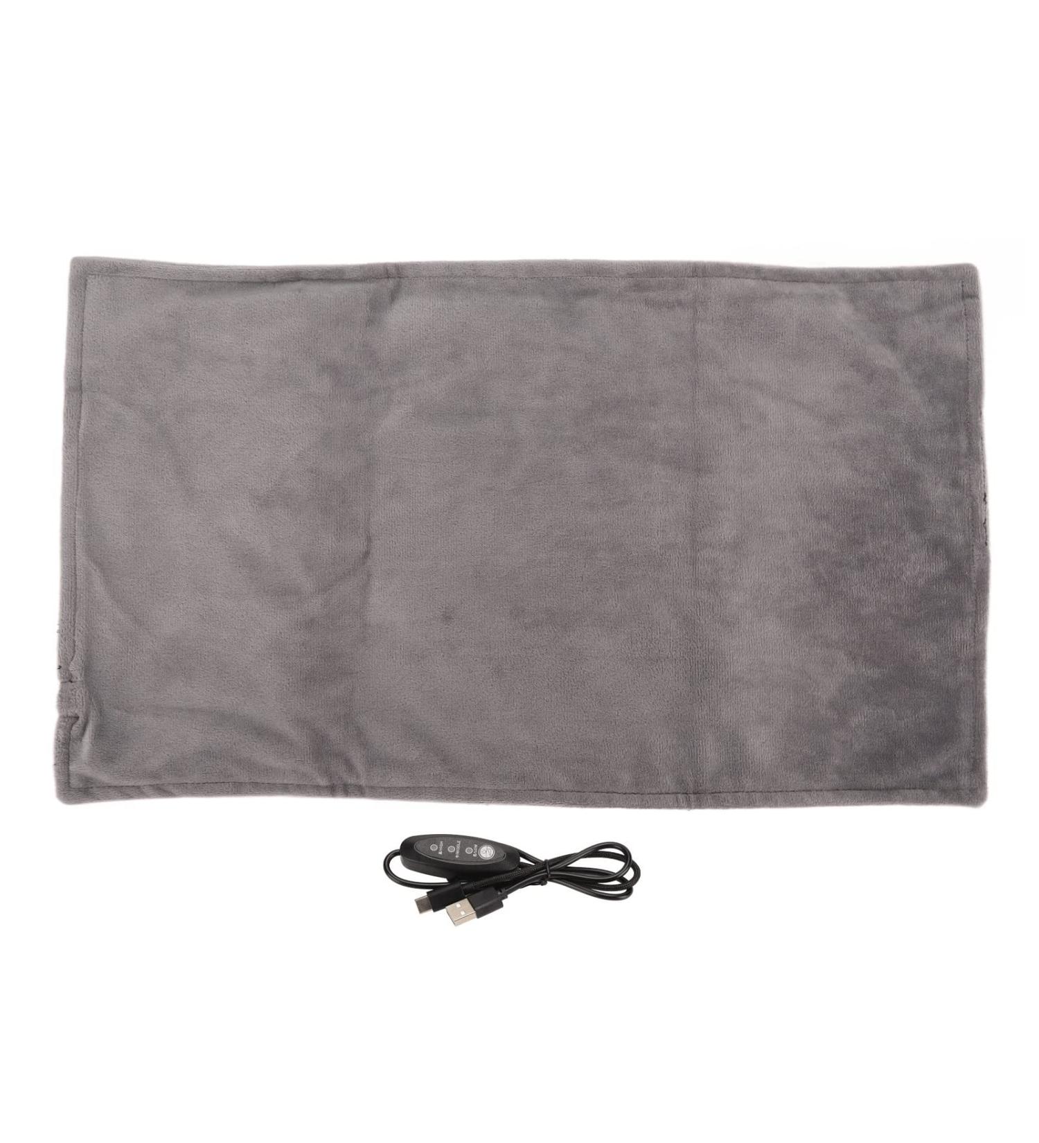 Extra Large 19x11in USB Heating Pad - Fast Heating 3 Temperature Modes for Back Waist & Legs - Buy Online on SooperMarket.com