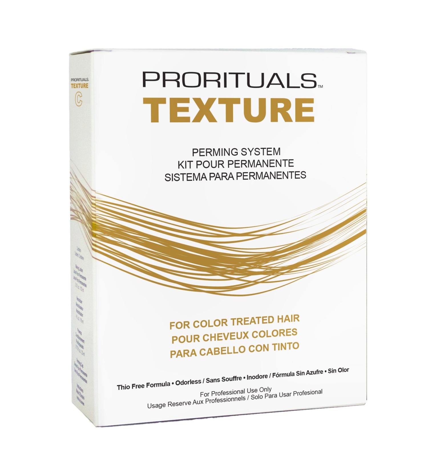 Prorituals Texture Perming System for Color Treated Hair