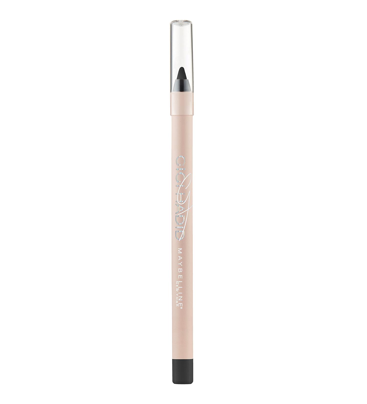 Maybelline New York Gigi Hadid Gel Eyeliner  Black  0.037 Ounce Black 1 Count (Pack of 1)