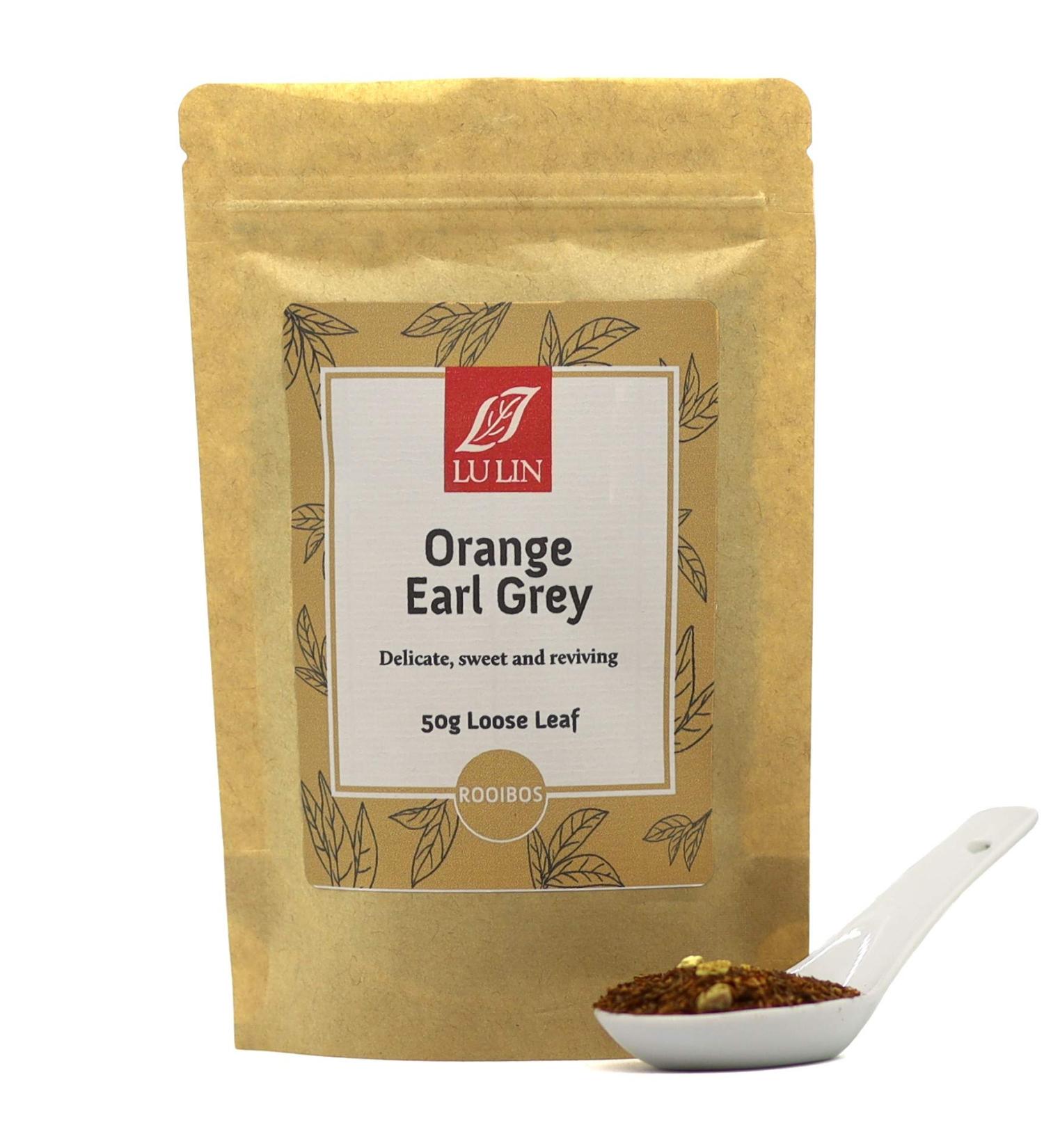 LuLin Teas Orange Earl Grey Loose Tea 50 g Loose Tea 50 g - Buy Online on SooperMarket.com