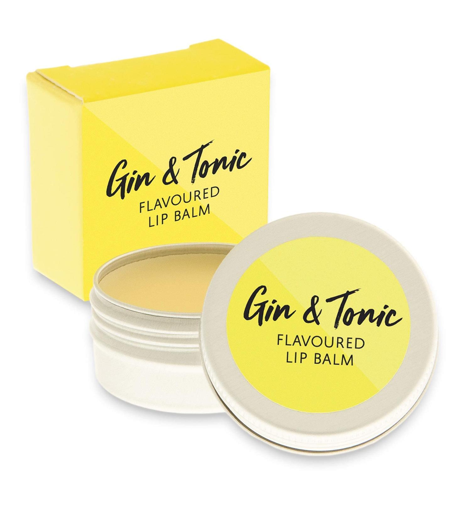 Gin and Tonic Lip Balm - Hand-Poured Hydrating Treatment for Chapped Lips (12g) - Vegan-Friendly Formula with Candelilla Wax for Nourishment and Repair - Buy Online on SooperMarket.com