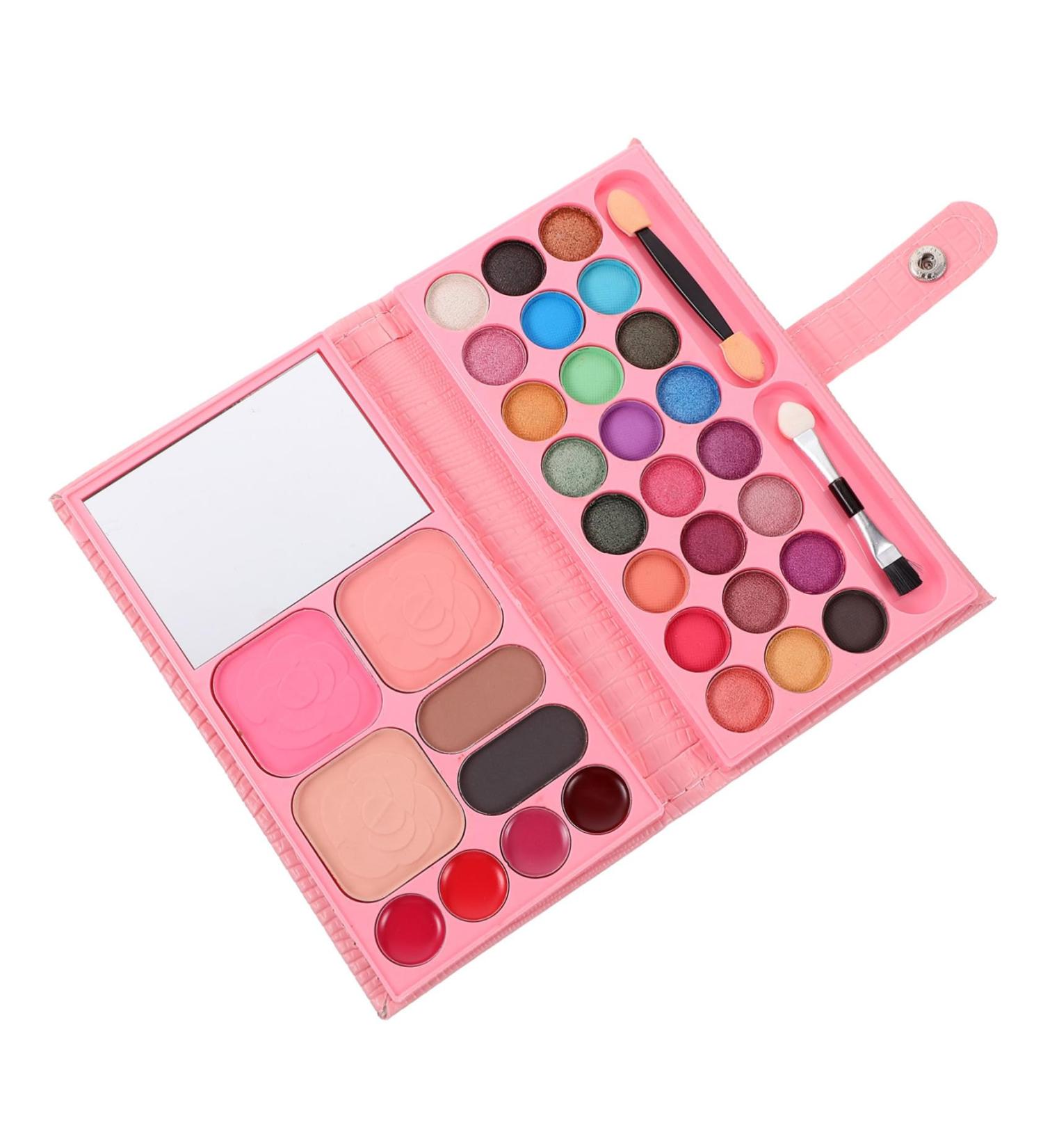 NOLITOY 2pcs 33 Makeup Palette Girl Makeup Pan Eye Shadow Palette Makeup Folding Eye Shadow Pan Blush Powder - Buy Online on SooperMarket.com