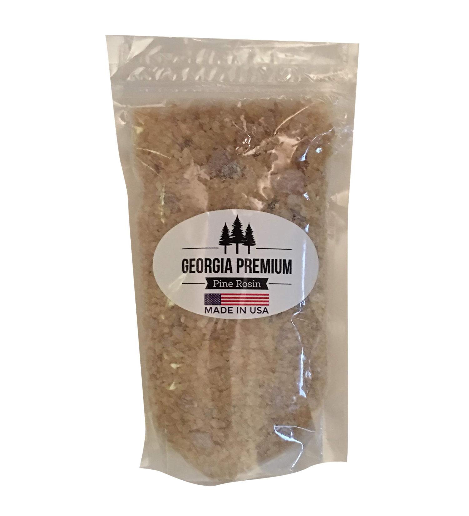 Georgia Premium Pine Rosin 1lb - Tree Resin for Beeswax Wraps & Hand Grip Enhancer for Sports & Rodeo - Buy Online on SooperMarket.com