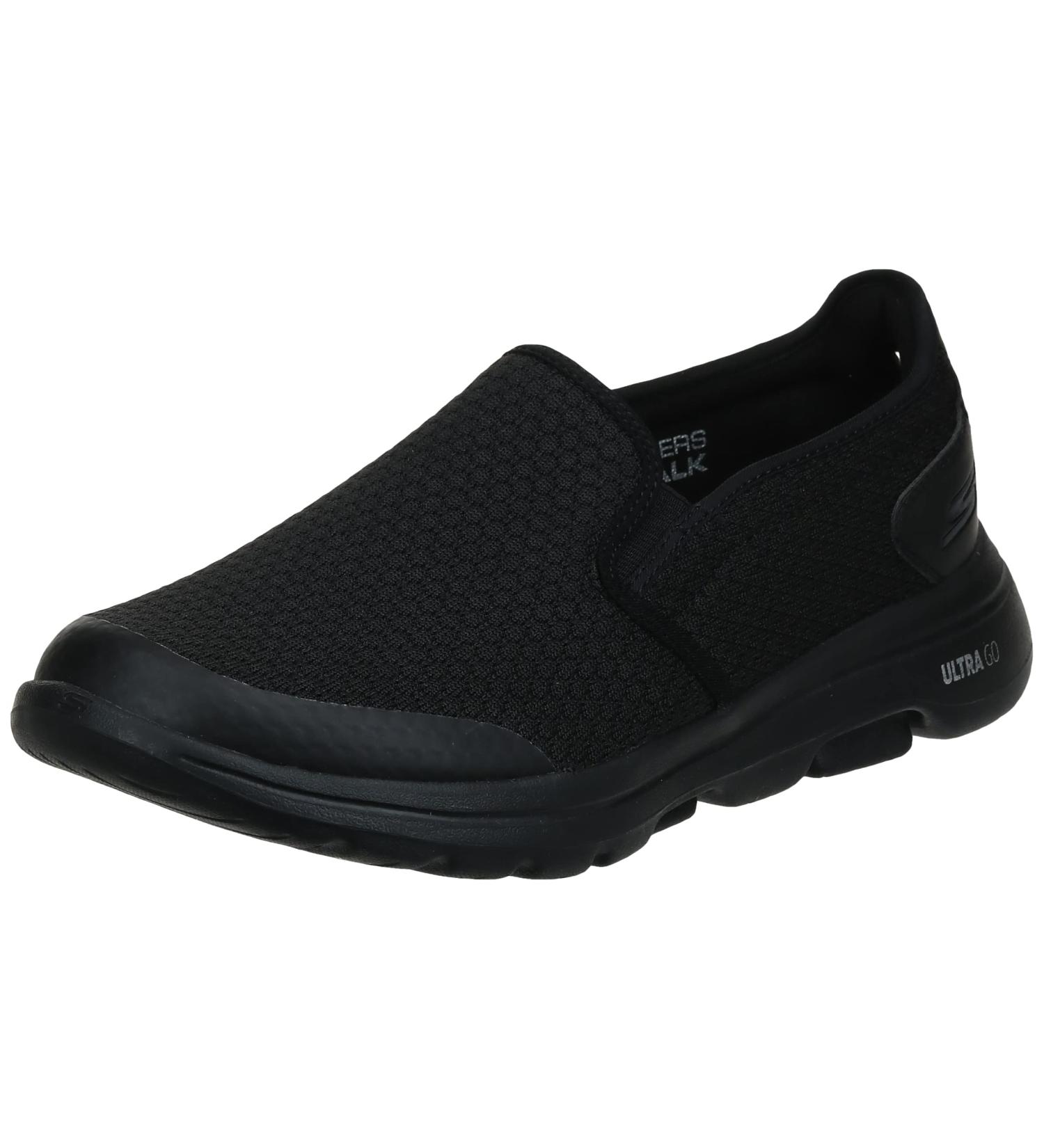 Skechers Men's Gowalk 5-Elastic Stretch Slip-on Loafer Sneaker 10.5 Black - Buy Online on SooperMarket.com