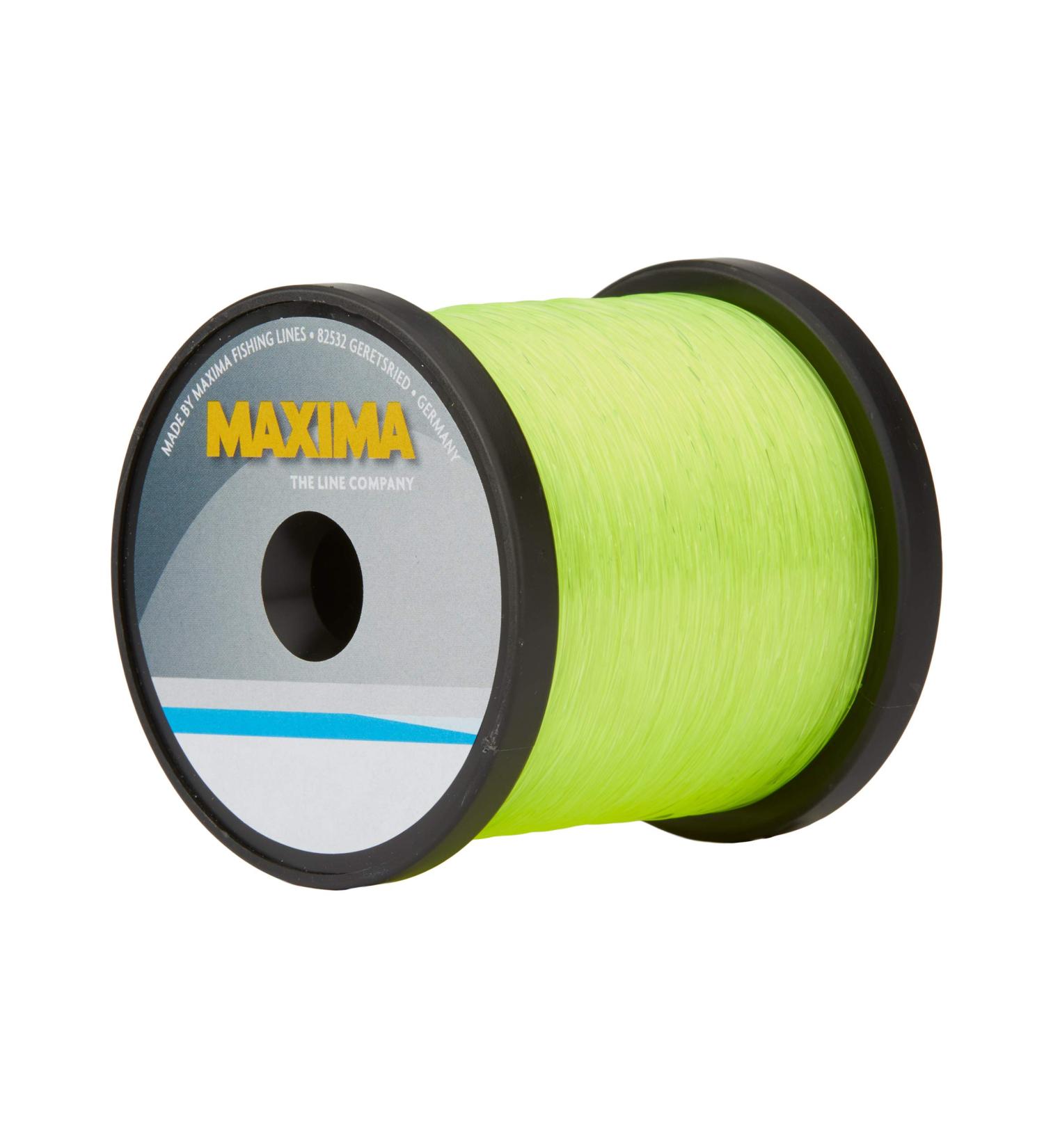 Maxima Fishing Line Guide Spools, High Visibility Yellow 8-pound/600-yard