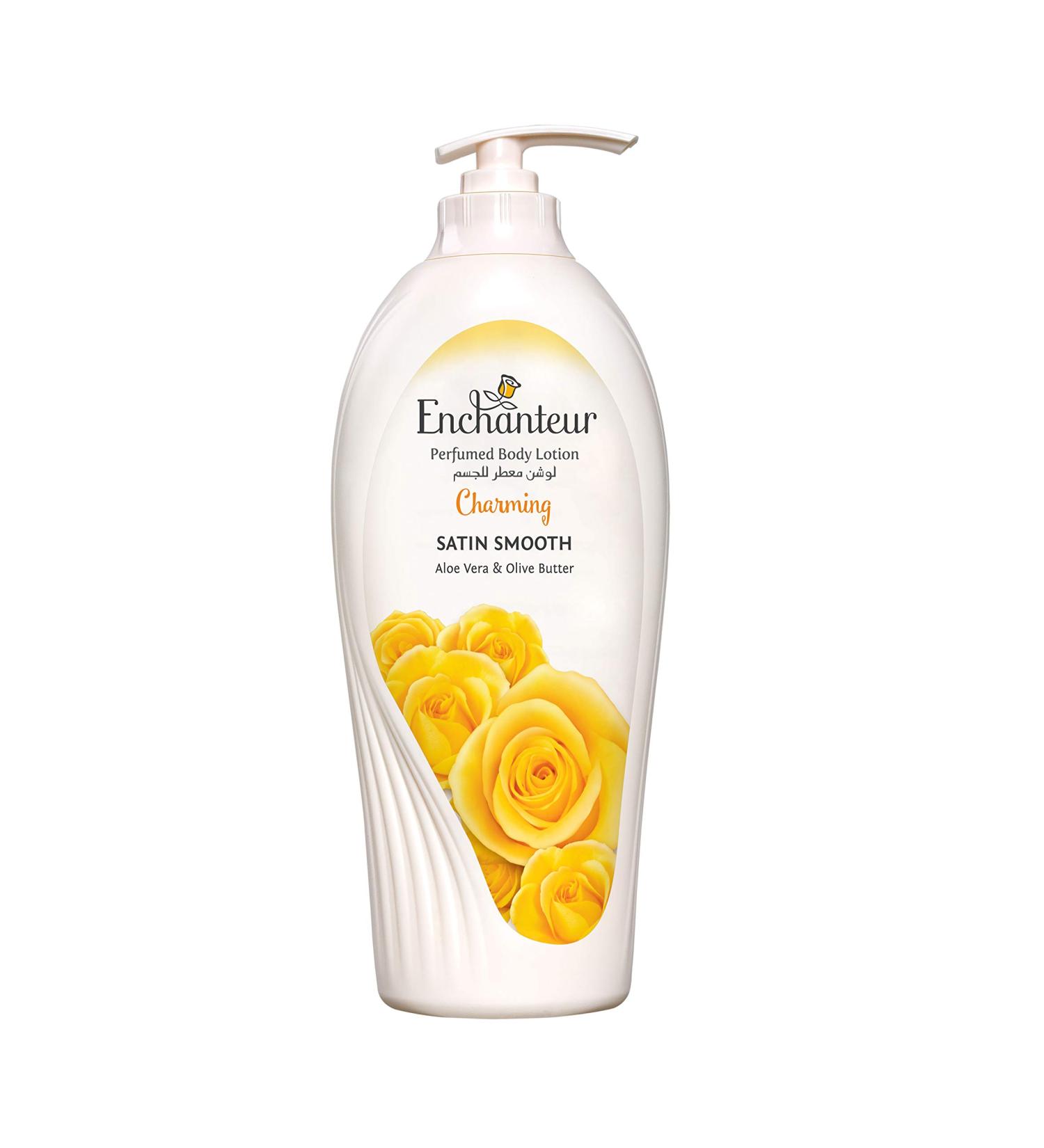 Enchanteur Perfumed Body Lotion 500 ML with Aloe Vera & Olive Butter - Buy Online on SooperMarket.com
