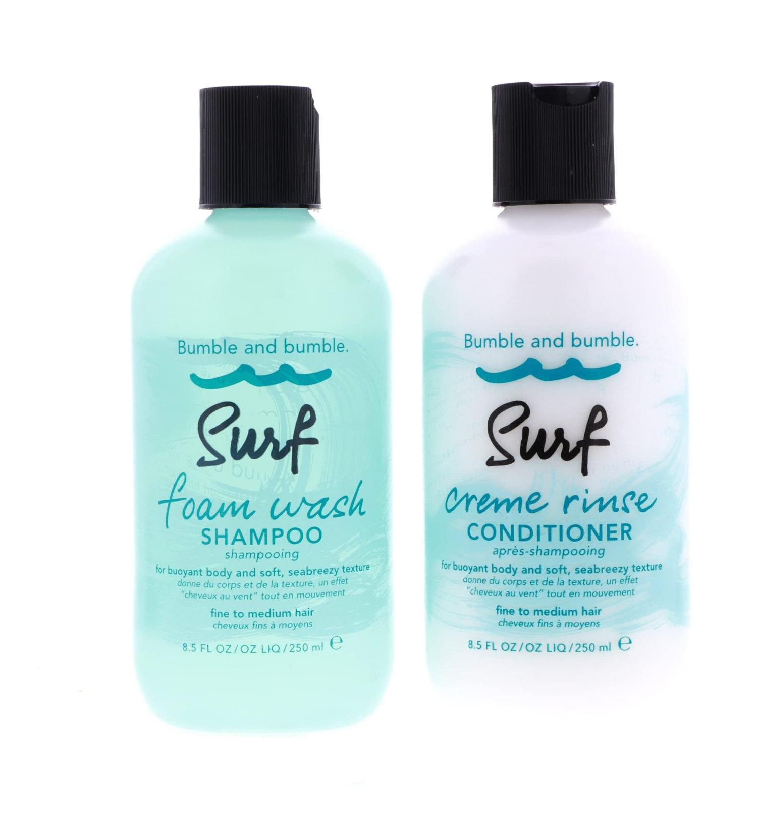 Bumble and Bumble Surf Foam Wash Shampoo & Surf Creme Rinse Conditioner Duo - 8.5 Oz - Buy Online on SooperMarket.com