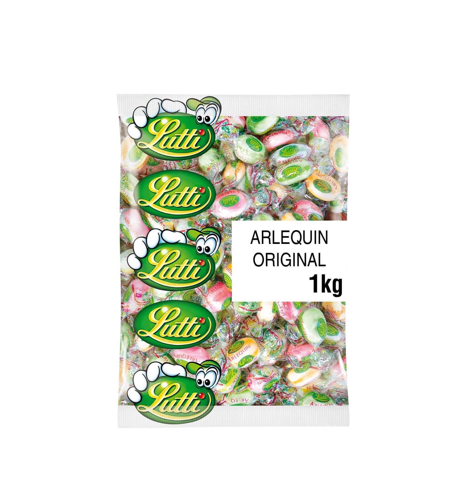 Sour Candies Harlequin Original LUTTI - 1 kg