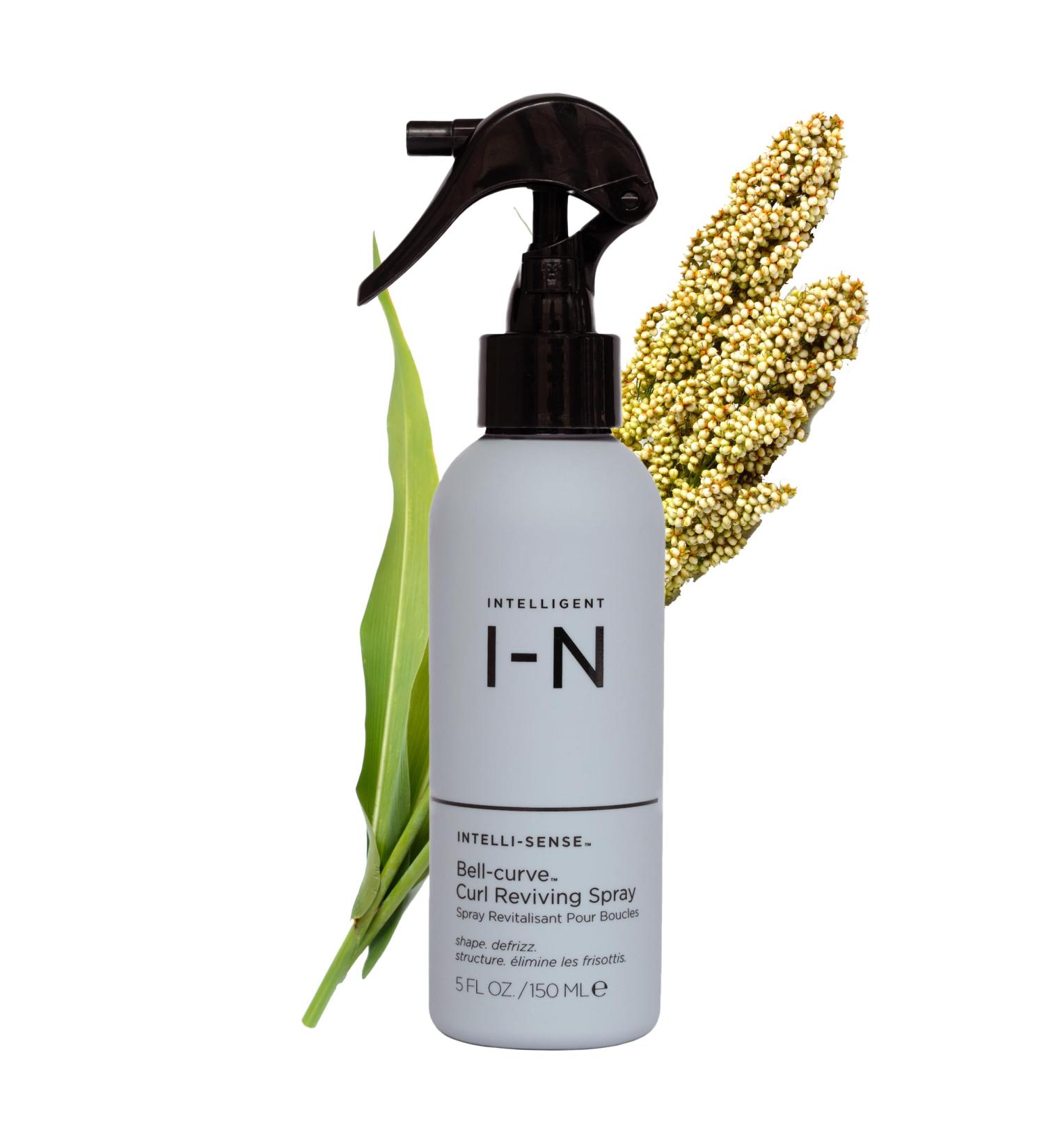 Bell-curve Curl Reviving Spray for Curly Hair Rejuvenating Protein-Infused Mist Vegan 5 Oz - Buy Online on SooperMarket.com