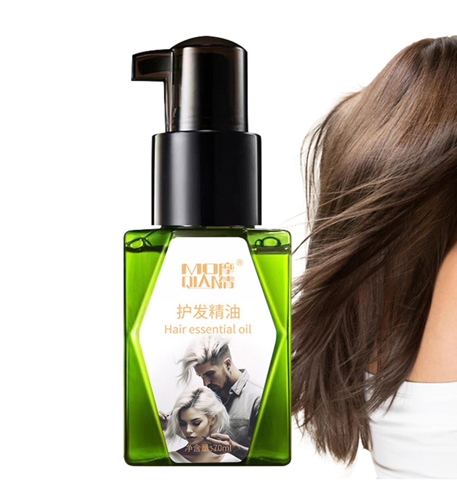 Hair Oil for Frizz Control - 70ml Hair Repair Natural Oil Mild Frizz Control Oil | Hair Care Oils for Home Traveling Vacation Outing Business Trips Hair Salon Veeteah - Buy Online on SooperMarket.com