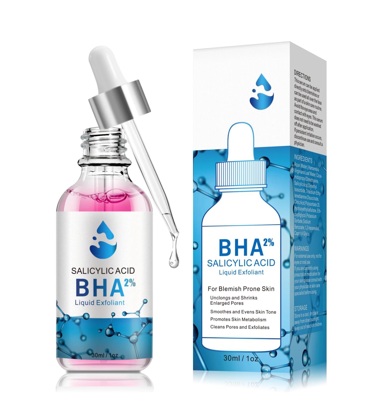 Buy Salicylic Acid 2% Serum - Acne Treatment & Pore Minimizer | Clear Skin Solution 1 FL OZ - Buy Online on SooperMarket.com