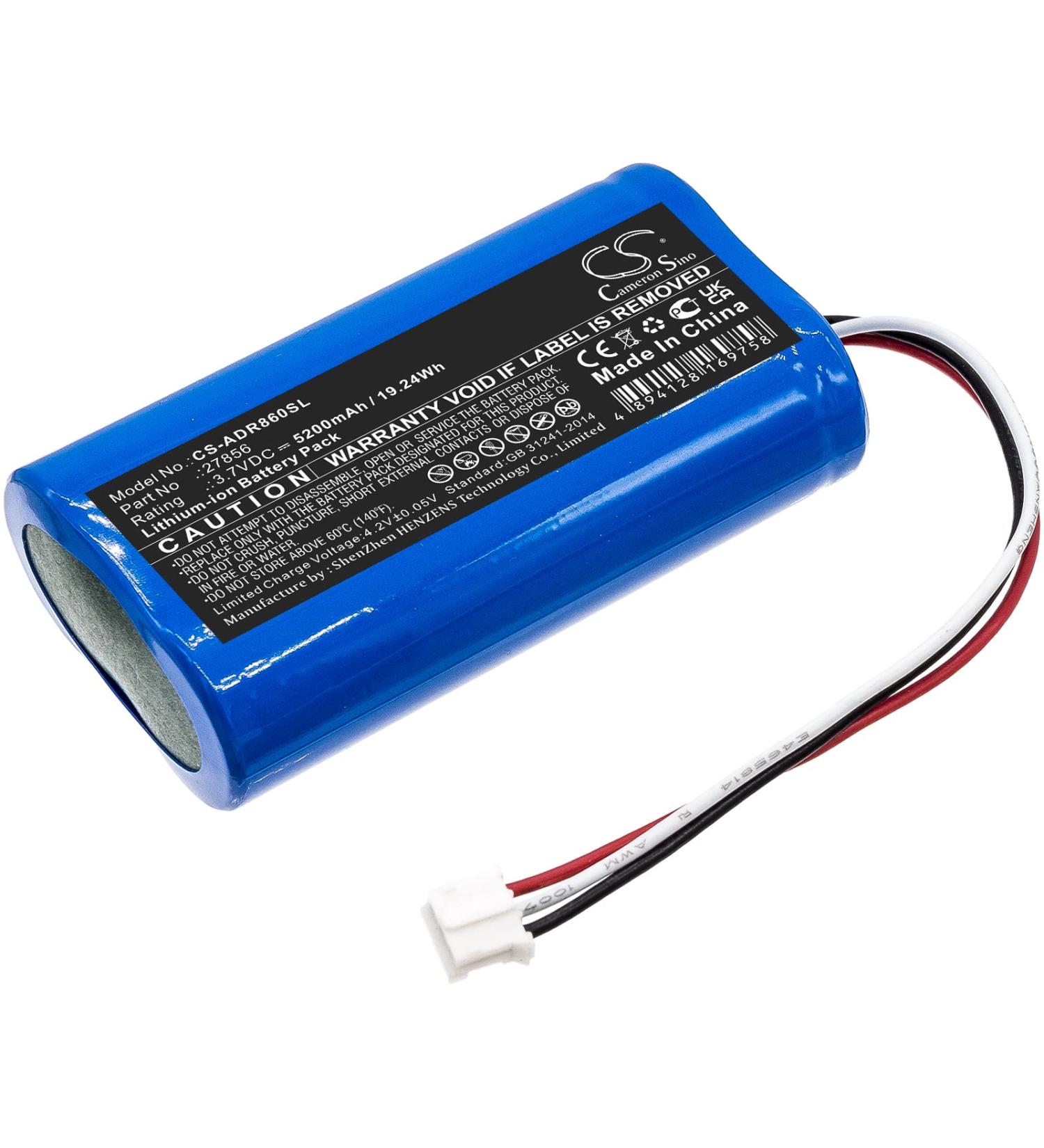 FITHOOD 5200mAh Battery Replacement for Albrecht DR860 DR855 DR 27856 - High-Performance Long-Lasting Power - Buy Online on SooperMarket.com
