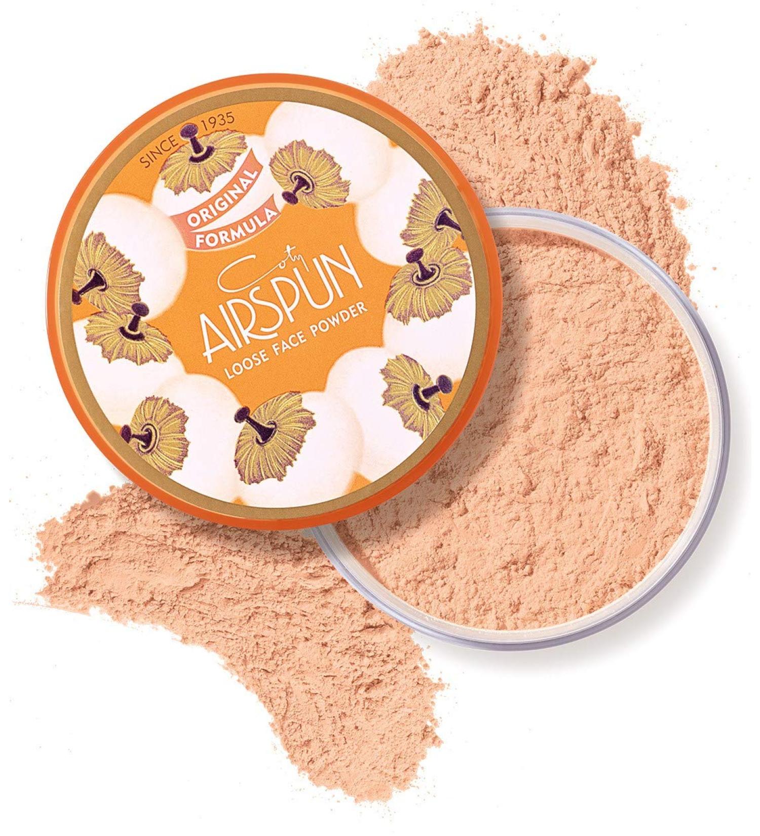 Airspun Loose Face Powder Suntan 070-30 - 2.3 oz (65g) for Flawless Makeup Finish - Buy Online on SooperMarket.com