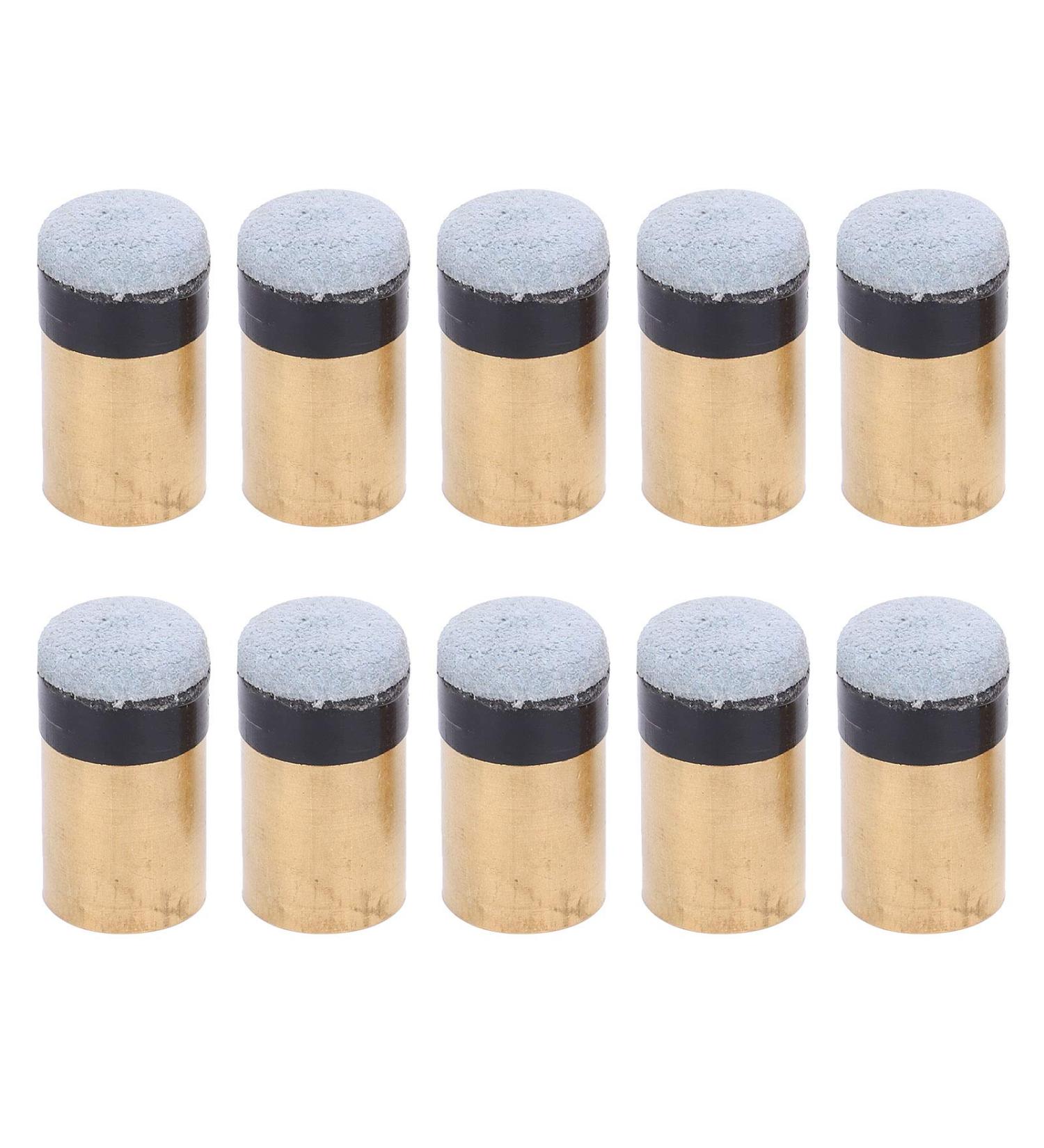 VGEBY 10pcs Billiard Club Tips - Slip On Pool Cue Tips Replacement (13MM) for Nine Ball & Pool Play - Buy Online on SooperMarket.com