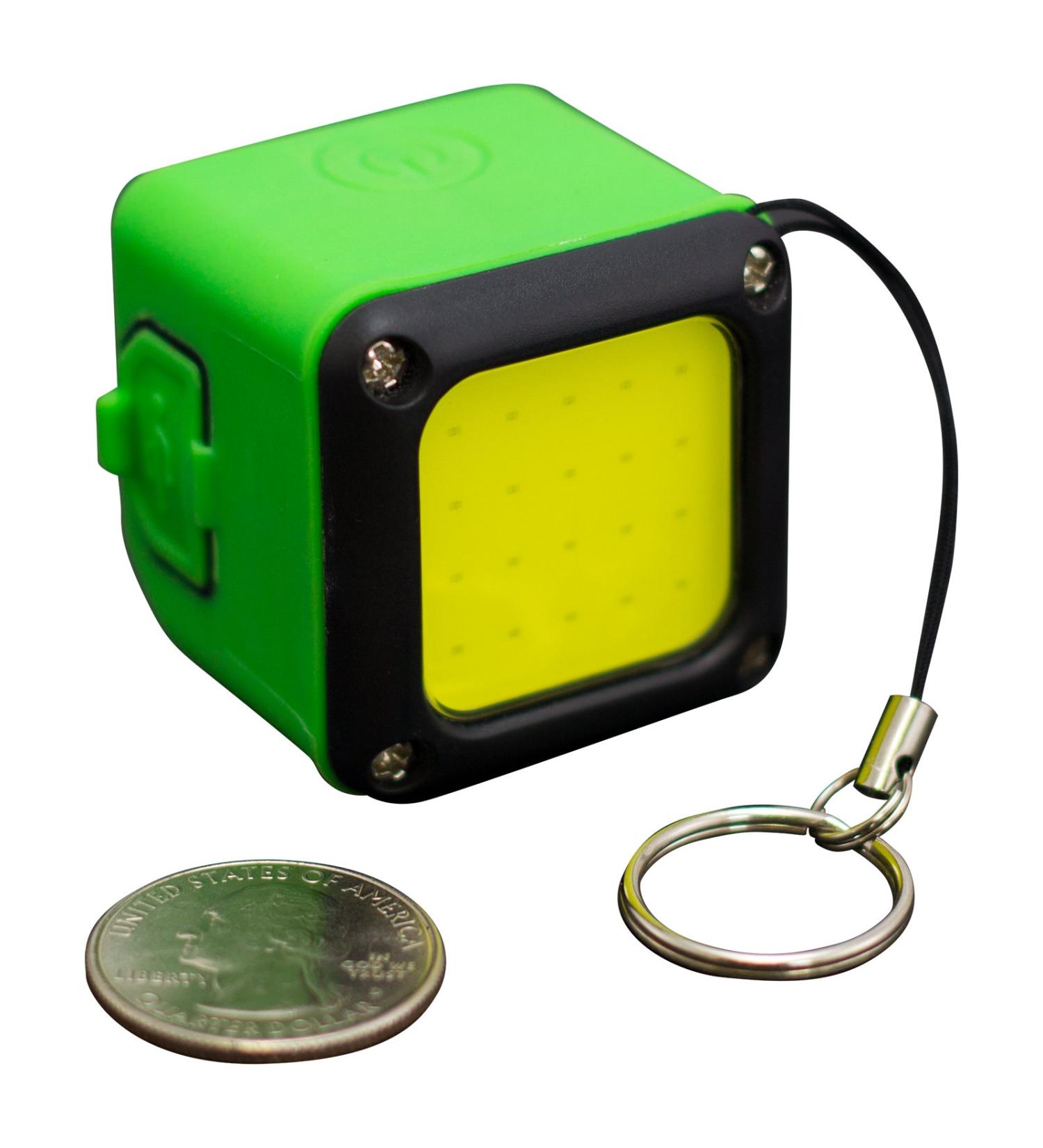 Kodiak Kube 300 Lumen Rechargeable COB LED Cube Light - Waterproof with 3 Brightness Modes | 3 Hr Runtime | Smartphone Charging | Magnet Back | Includes Charging Cable - Buy Online on SooperMarket.com